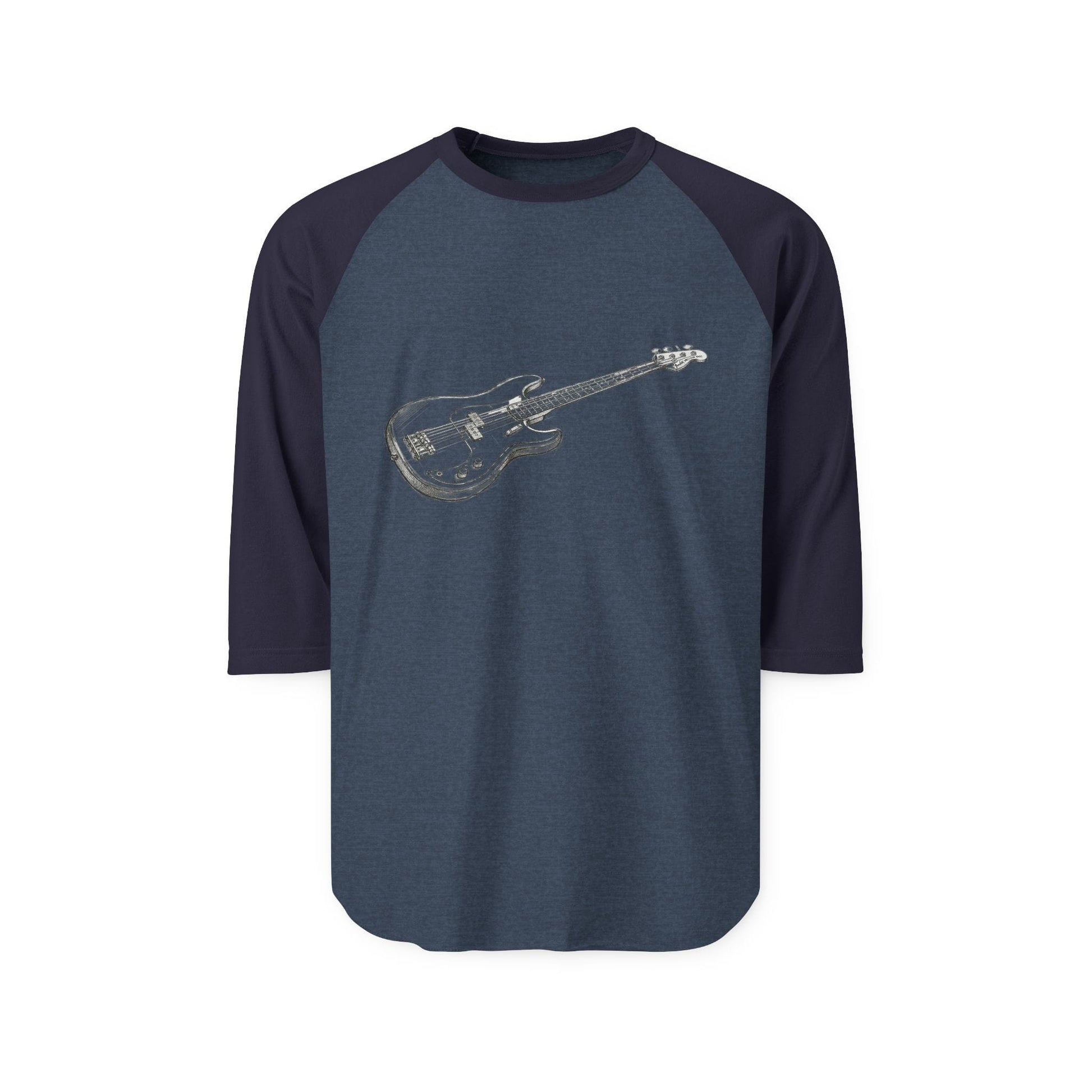 The Low-End Theory Bass Guitar Raglan Tee - That Should Be on a T-Shirt