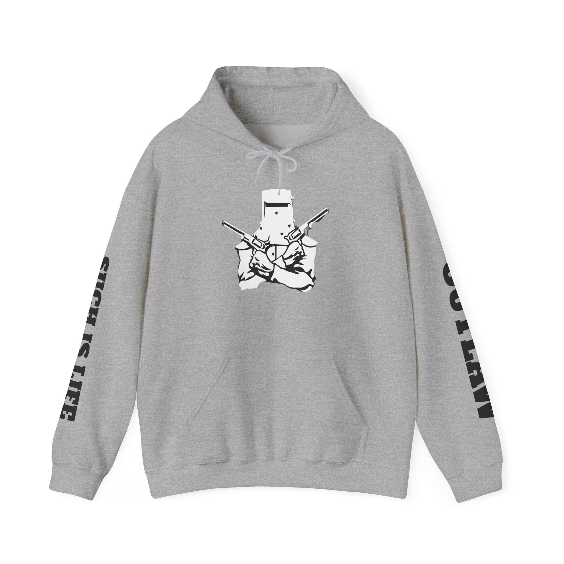 Ned Kelly Armour “Outlaw”Unisex Hooded Sweatshirt - Stylish and Comfortable - That Should Be on a T-Shirt