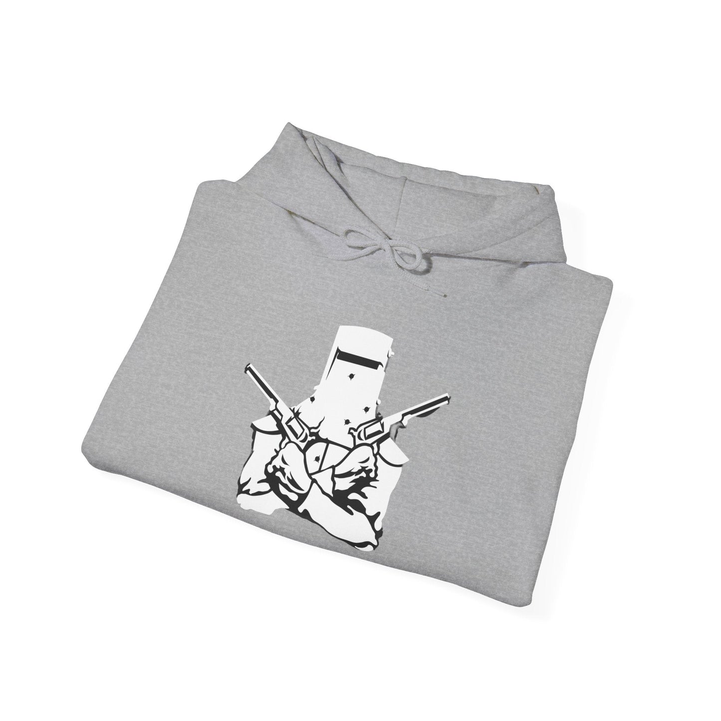 Ned Kelly Armour “Outlaw”Unisex Hooded Sweatshirt - Stylish and Comfortable - That Should Be on a T-Shirt