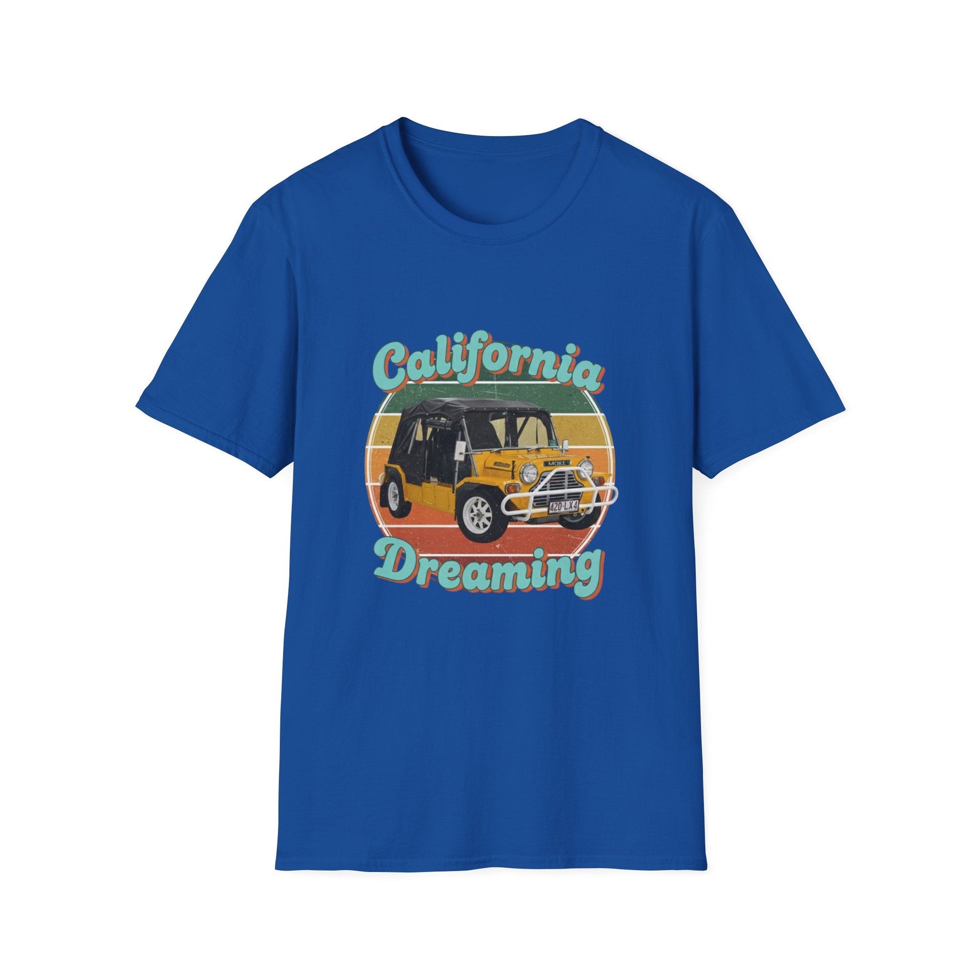 Retro California Dreaming Surf Tee - Vintage Moke Edition - That Should Be on a T-Shirt