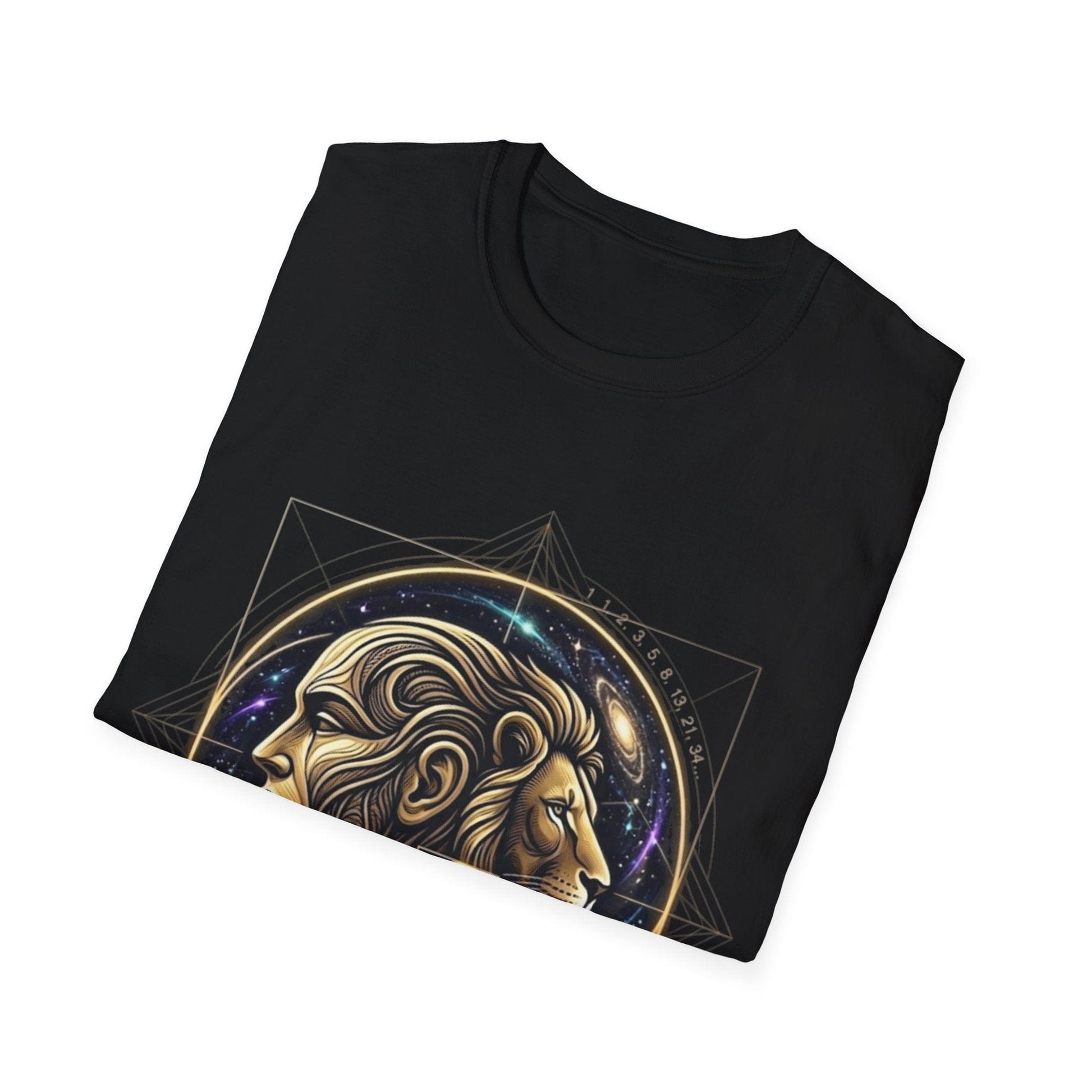 Golden Ratio Lion & Human T-Shirt - Fibonacci Sequence Sacred Geometry Tee - That Should Be on a T-Shirt