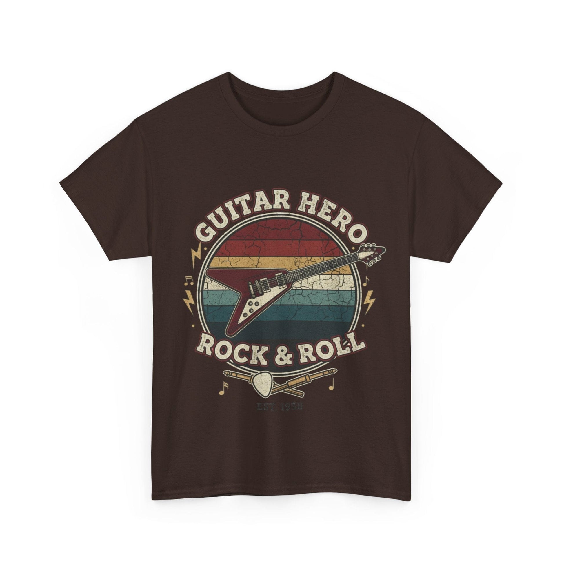 Guitar Hero T-Shirt | Rock and Roll Band Tee | Electric Guitar Graphic Shirt | Music Lover Gift - That Should Be on a T-Shirt