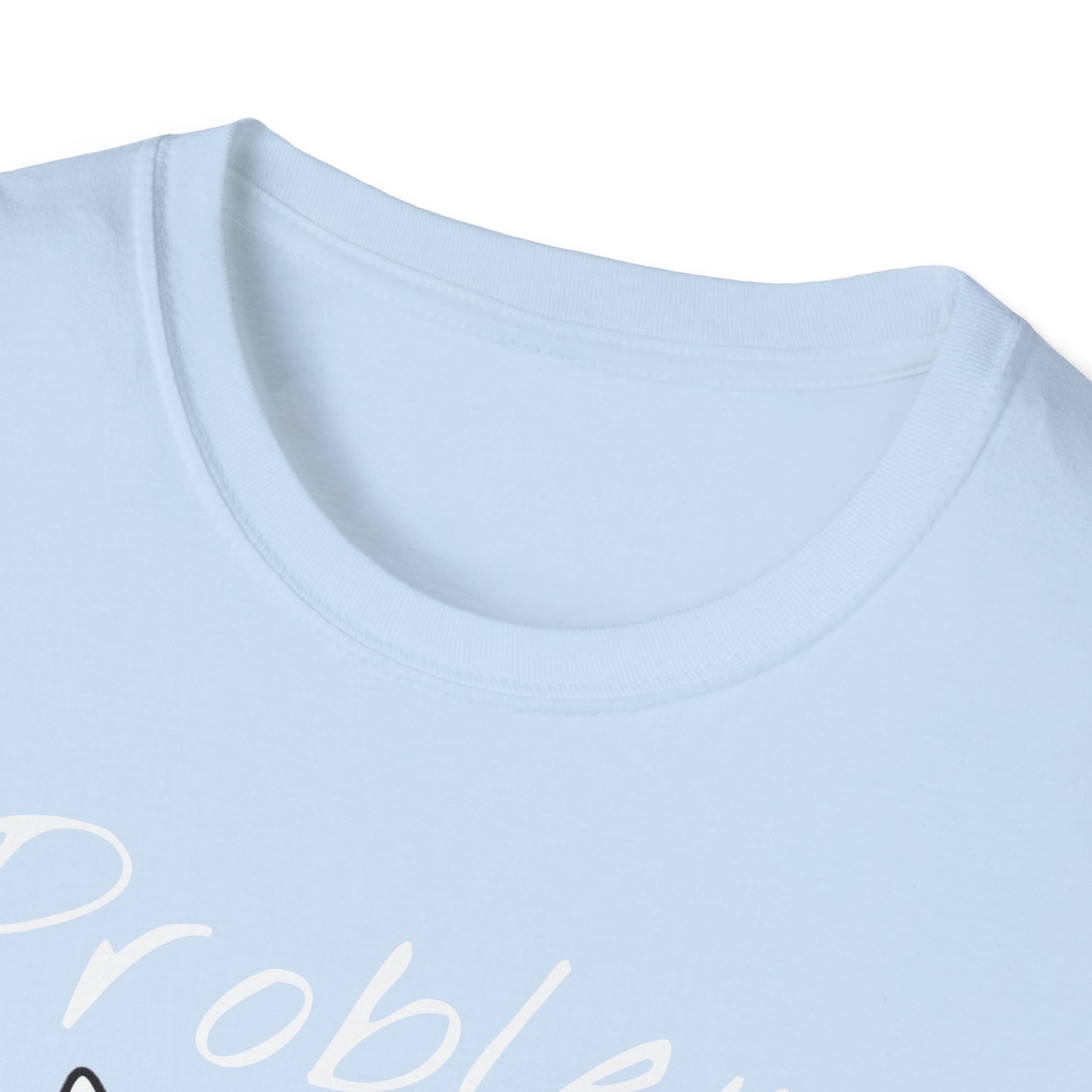 Problem Attitude Bull Terrier Tshirt | Edgy Dog Parent Tee | Graphic Comic Style Apparel | Cool Gift for Gen Z - That Should Be on a T-Shirt