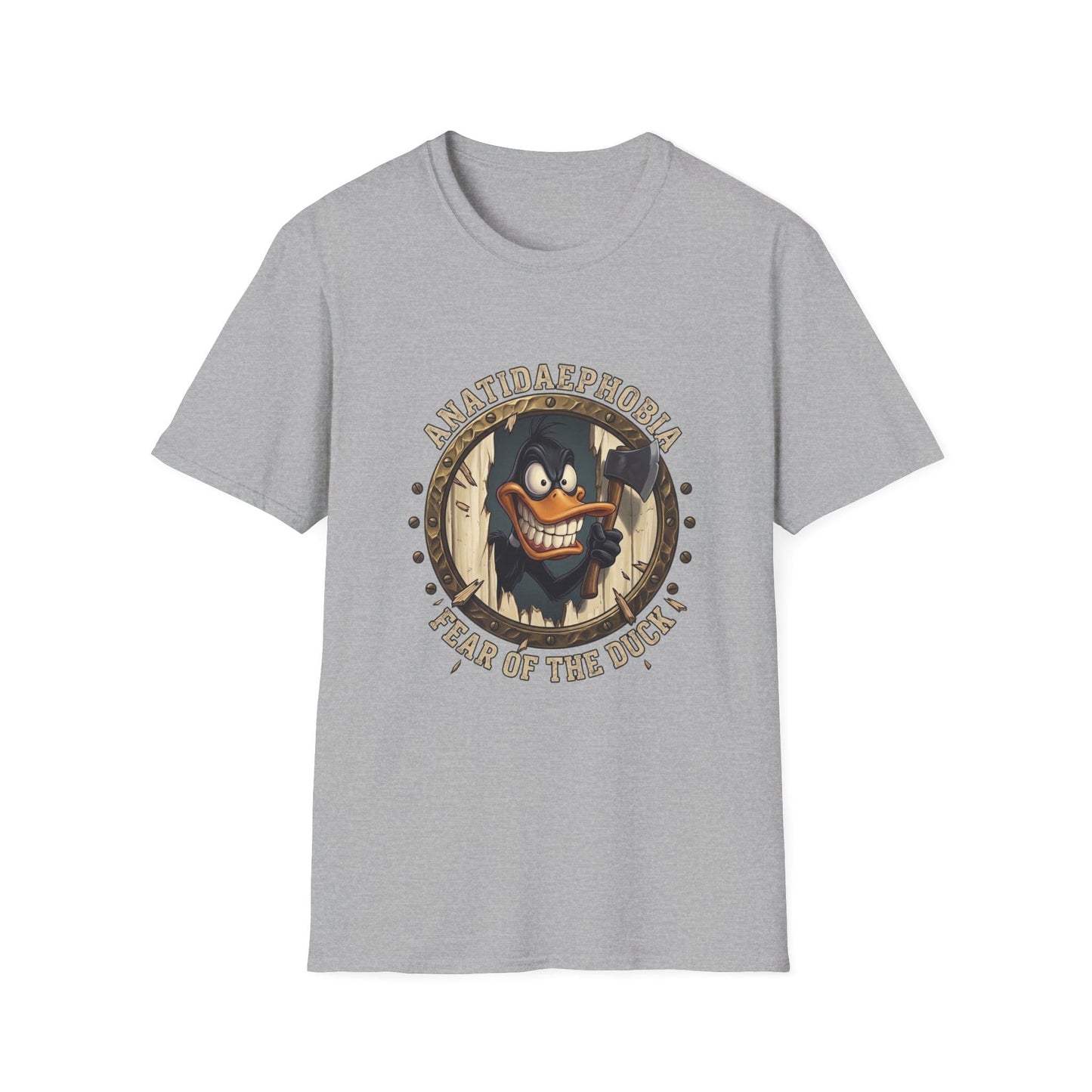 Anatidaephobia “Fear of the Duck” Graphic T-Shirt - That Should Be on a T-Shirt