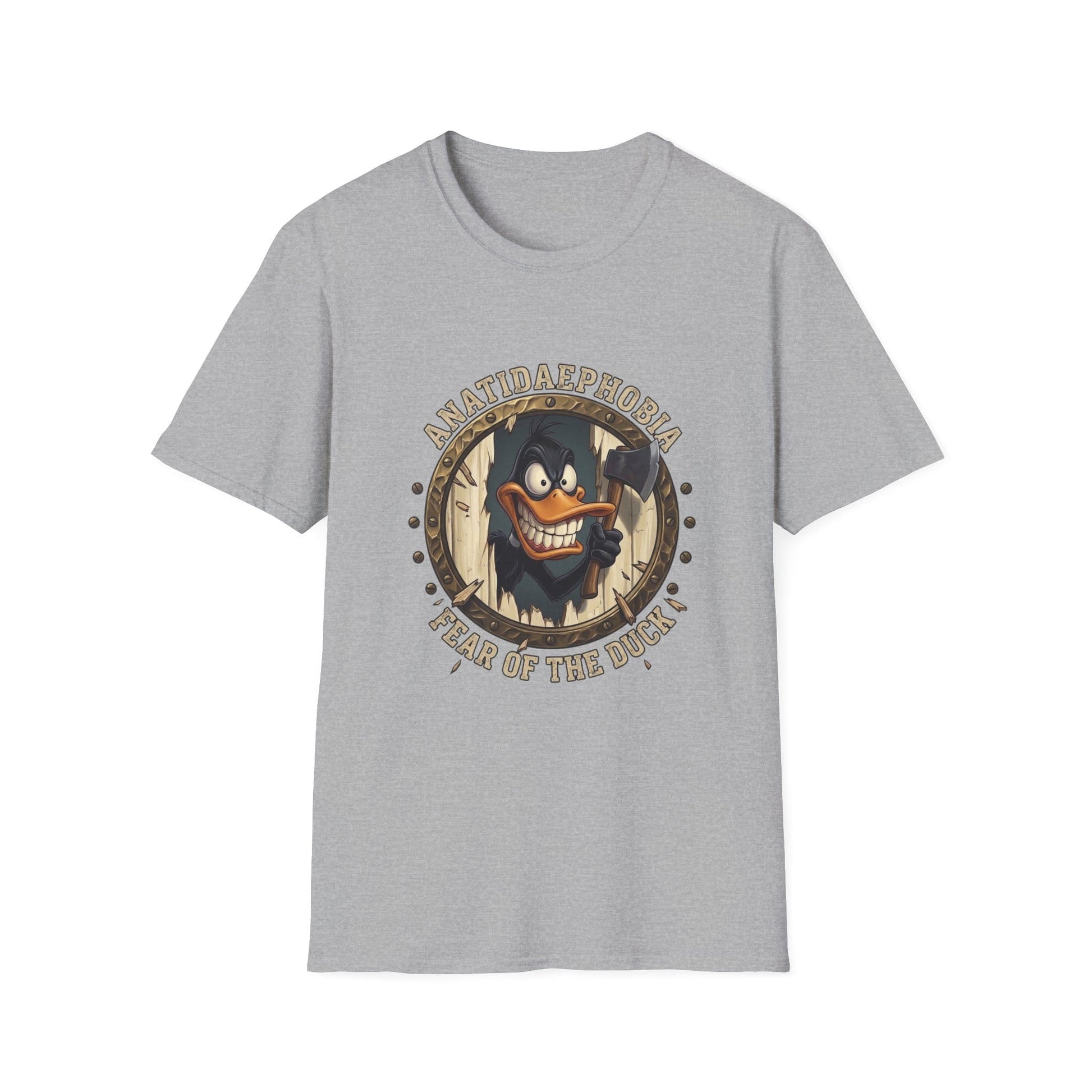 Anatidaephobia “Fear of the Duck” Graphic T-Shirt - That Should Be on a T-Shirt