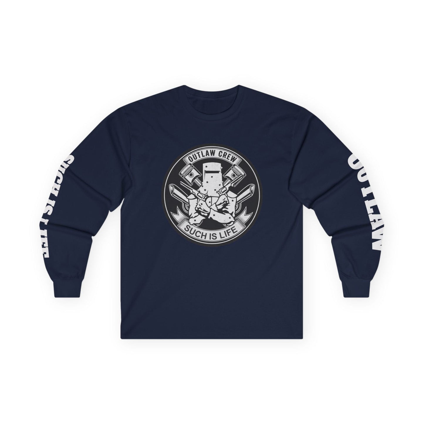 Ned Kelly "Such Is Life" Long Sleeve Tee | Outlaw Crew Biker Edition