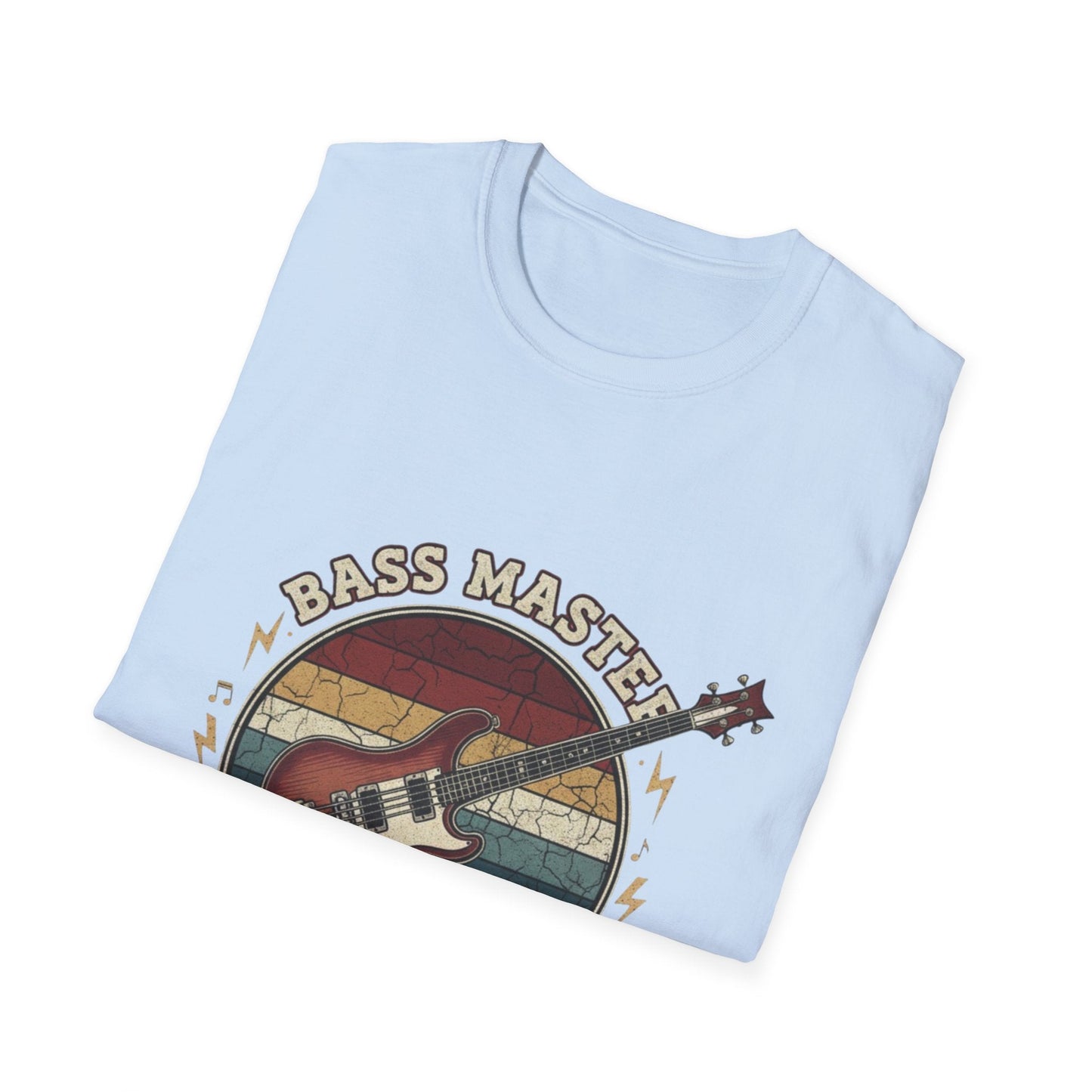 Vintage Bass Master "Low Frequency" T-Shirt - Retro Musician Tee