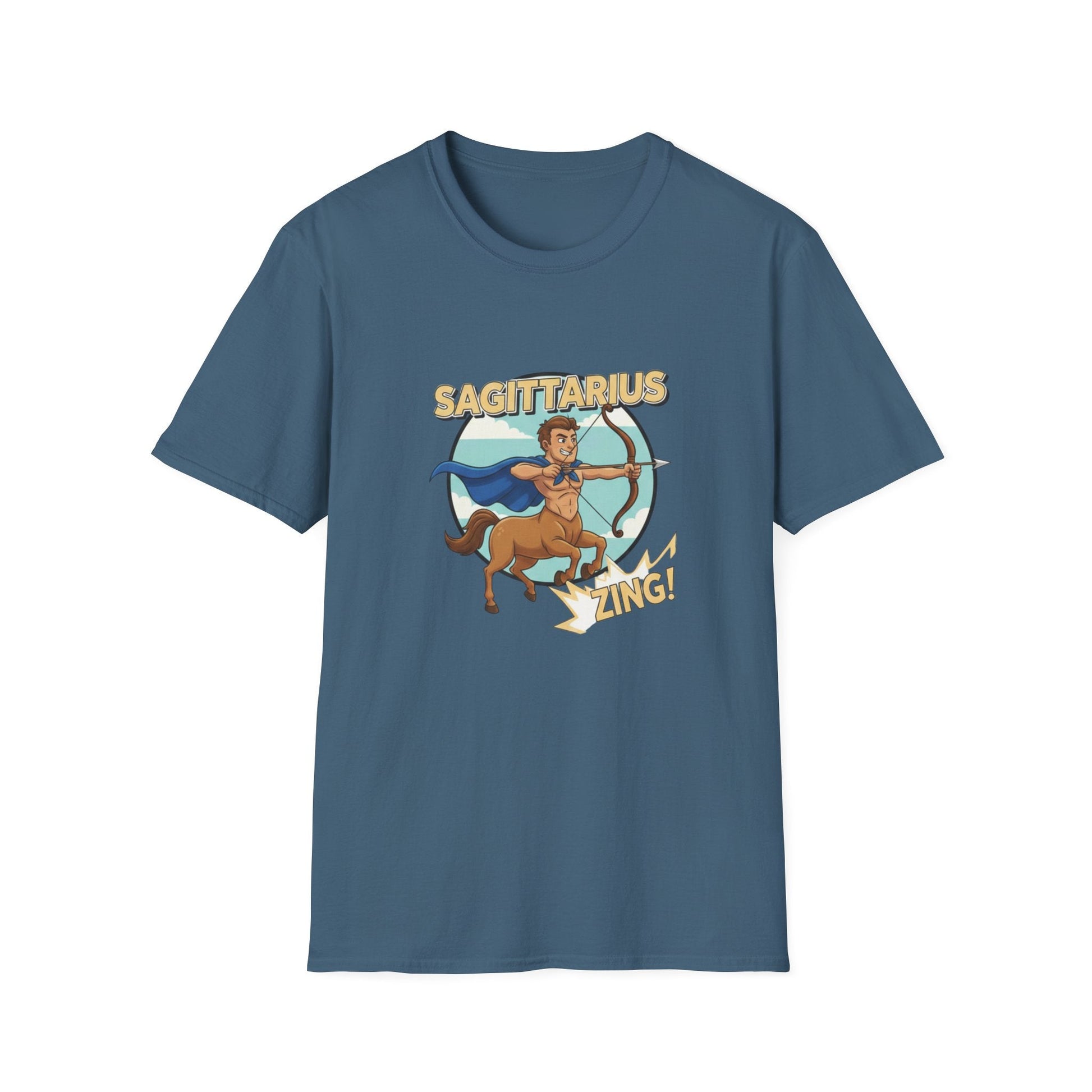 Sagittarius Zodiac T-Shirt — Cute Superhero Horoscope Tee - That Should Be on a T-Shirt