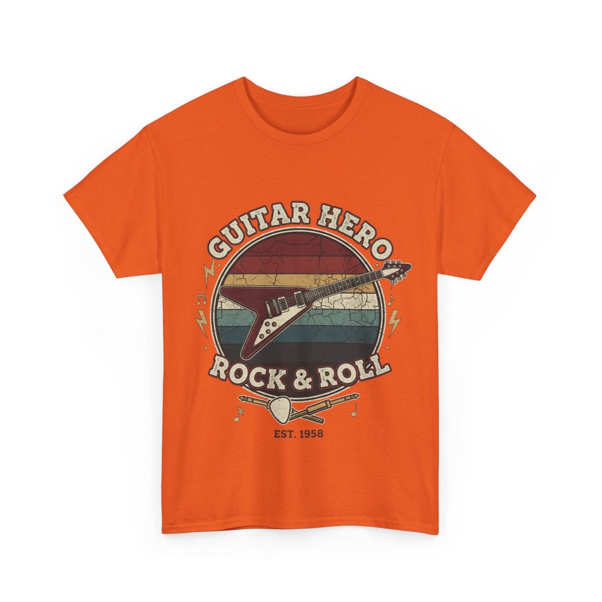 Guitar Hero T-Shirt | Rock and Roll Band Tee | Electric Guitar Graphic Shirt | Music Lover Gift - That Should Be on a T-Shirt