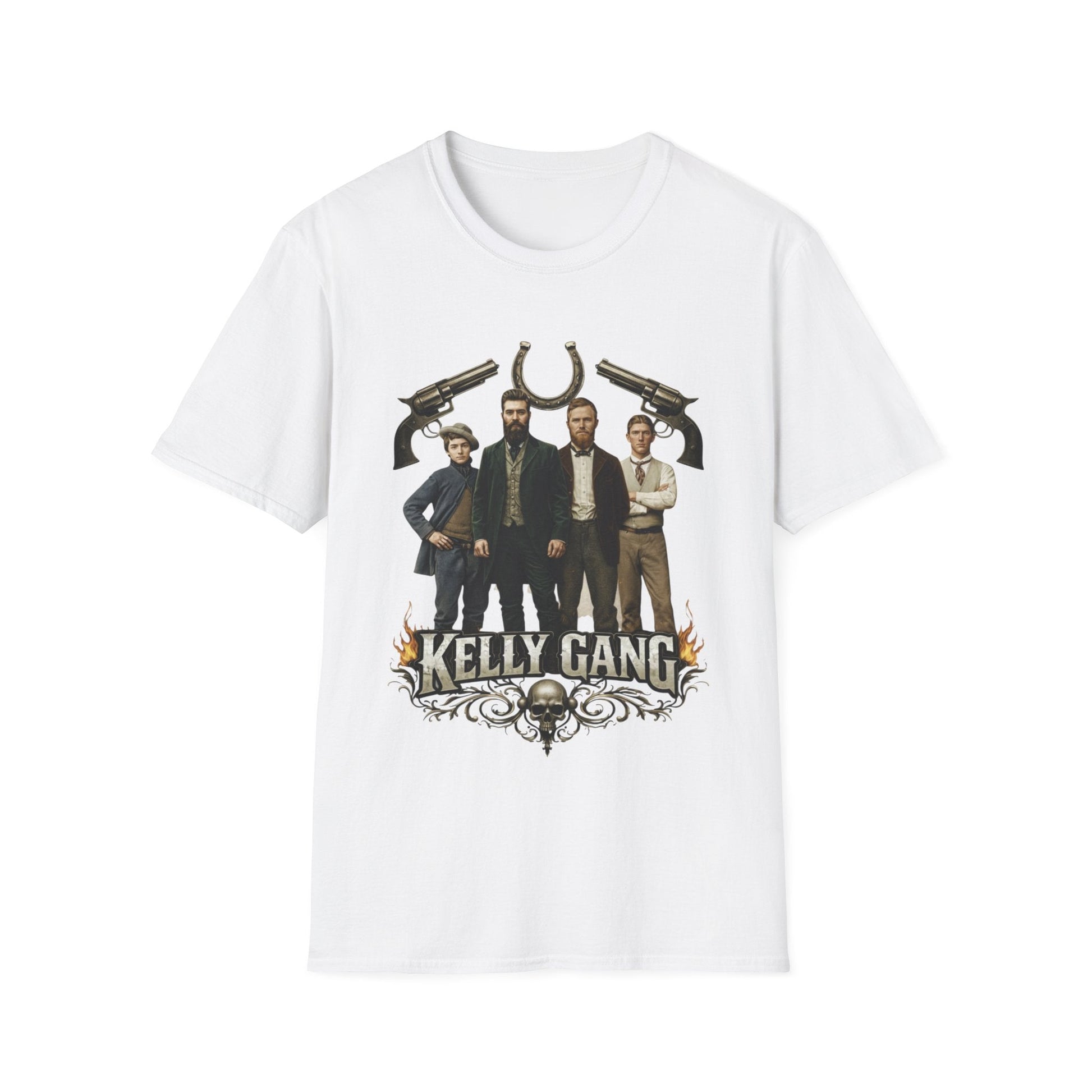 Kelly Gang Heritage Graphic Tee – Legendary Australian Outlaw Style - That Should Be on a T-Shirt
