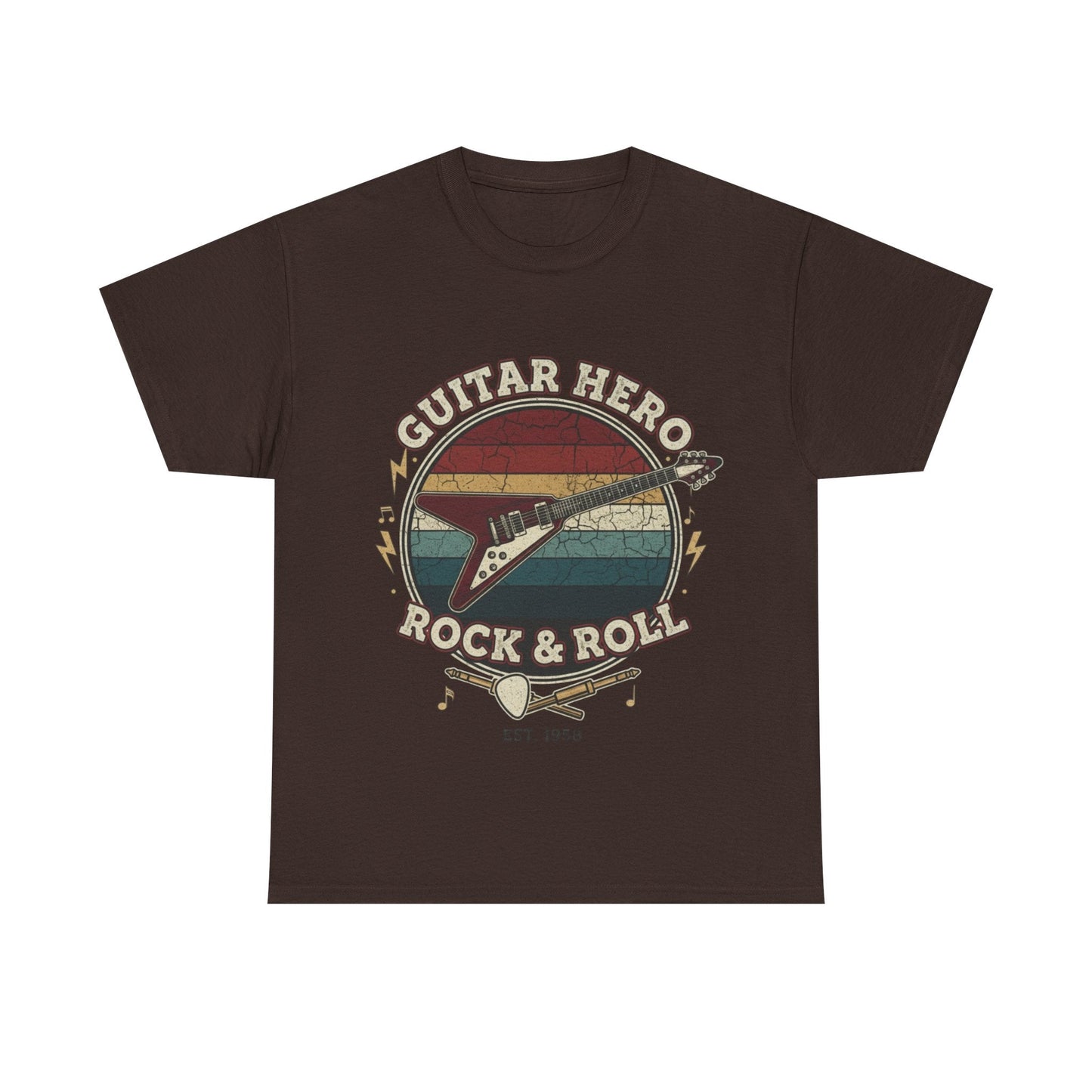 Guitar Hero T-Shirt | Rock and Roll Band Tee | Electric Guitar Graphic Shirt | Music Lover Gift - That Should Be on a T-Shirt