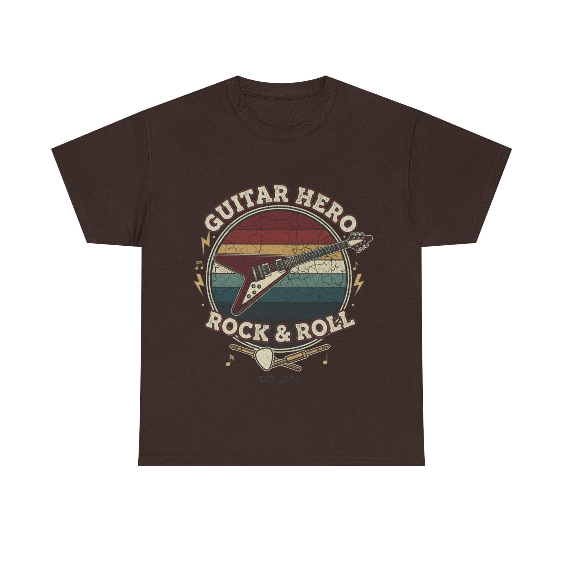Guitar Hero T-Shirt | Rock and Roll Band Tee | Electric Guitar Graphic Shirt | Music Lover Gift - That Should Be on a T-Shirt