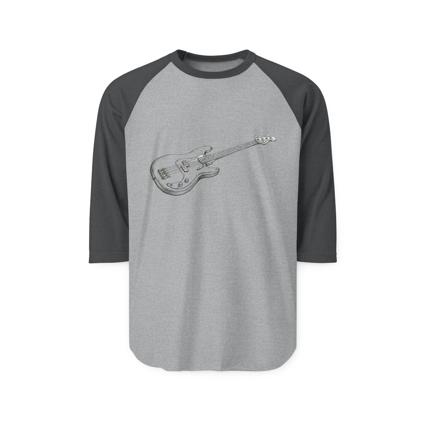 The Low-End Theory Bass Guitar Raglan Tee - That Should Be on a T-Shirt