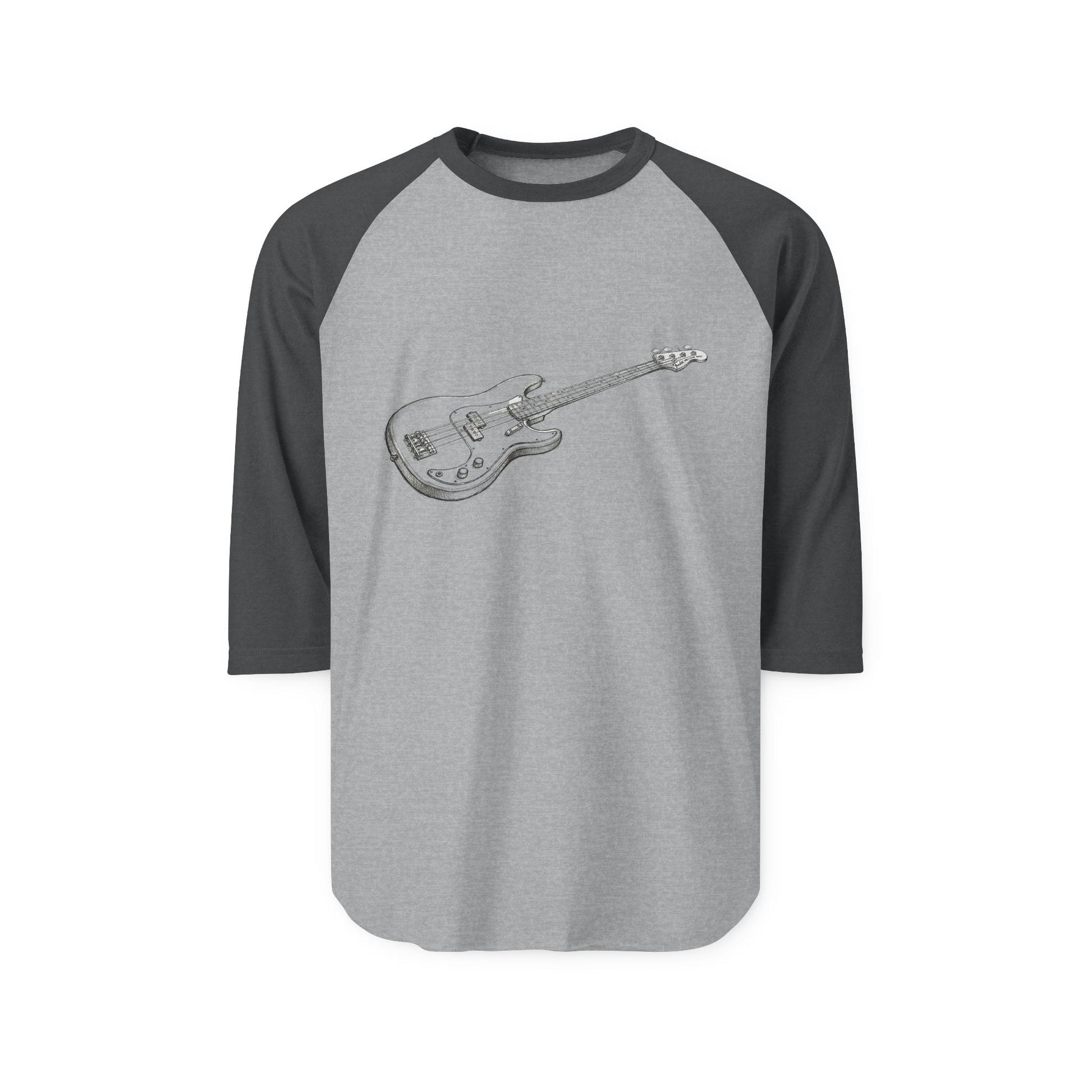 The Low-End Theory Bass Guitar Raglan Tee - That Should Be on a T-Shirt