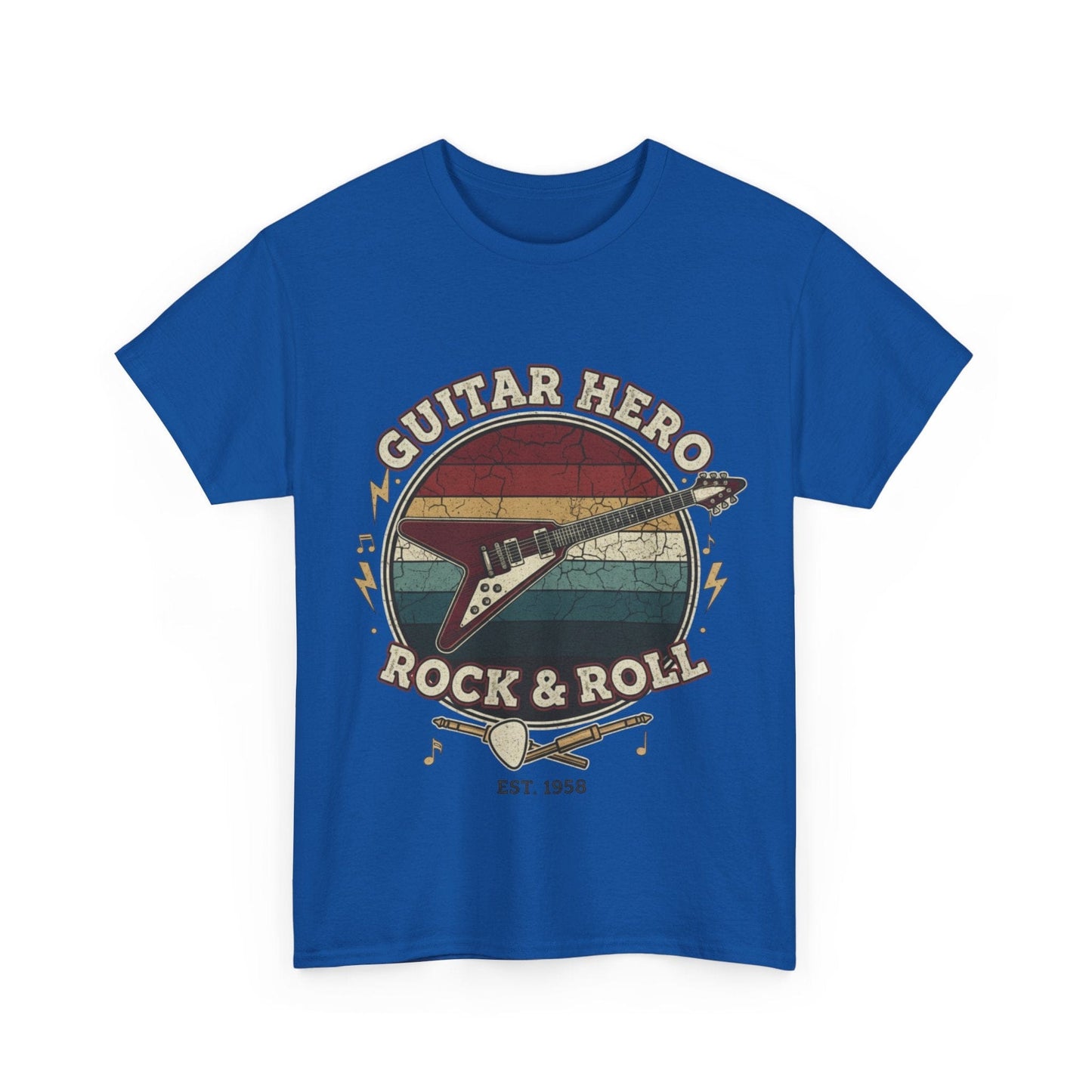 Guitar Hero T-Shirt | Rock and Roll Band Tee | Electric Guitar Graphic Shirt | Music Lover Gift - That Should Be on a T-Shirt