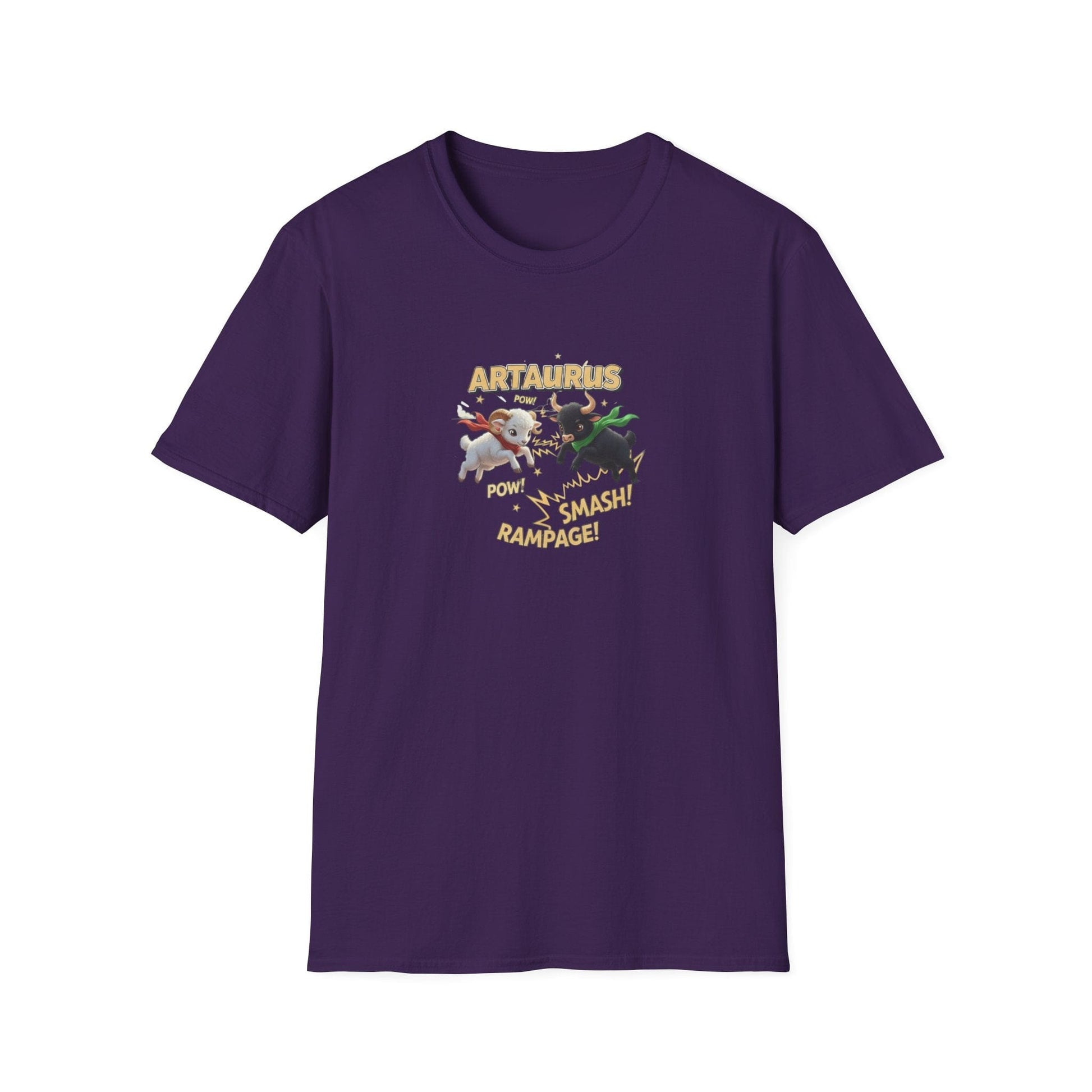 Artaurus “Rampage!” T-Shirt – Aries Taurus Cusp Zodiac Mashup Tee - That Should Be on a T-Shirt