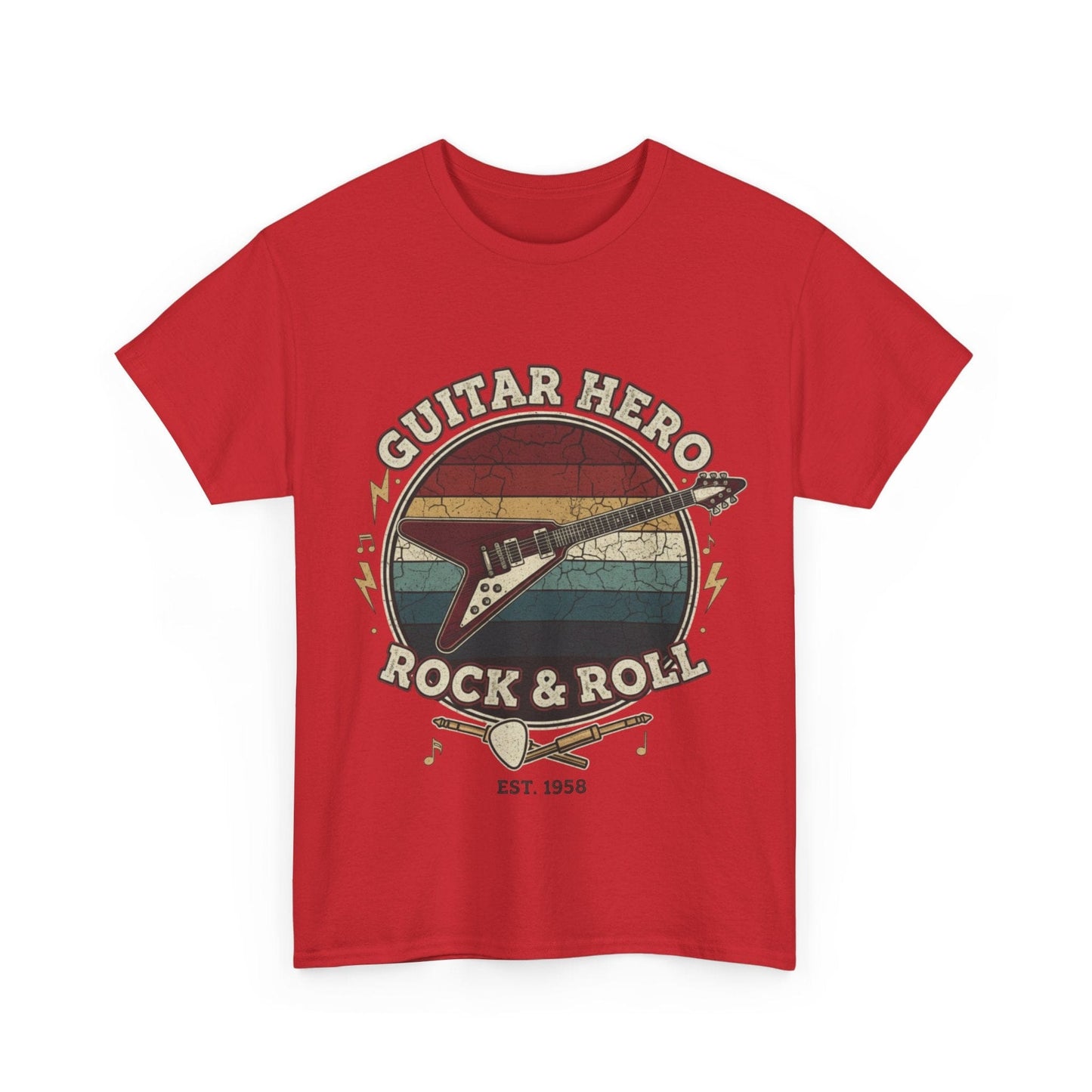 Guitar Hero T-Shirt | Rock and Roll Band Tee | Electric Guitar Graphic Shirt | Music Lover Gift - That Should Be on a T-Shirt