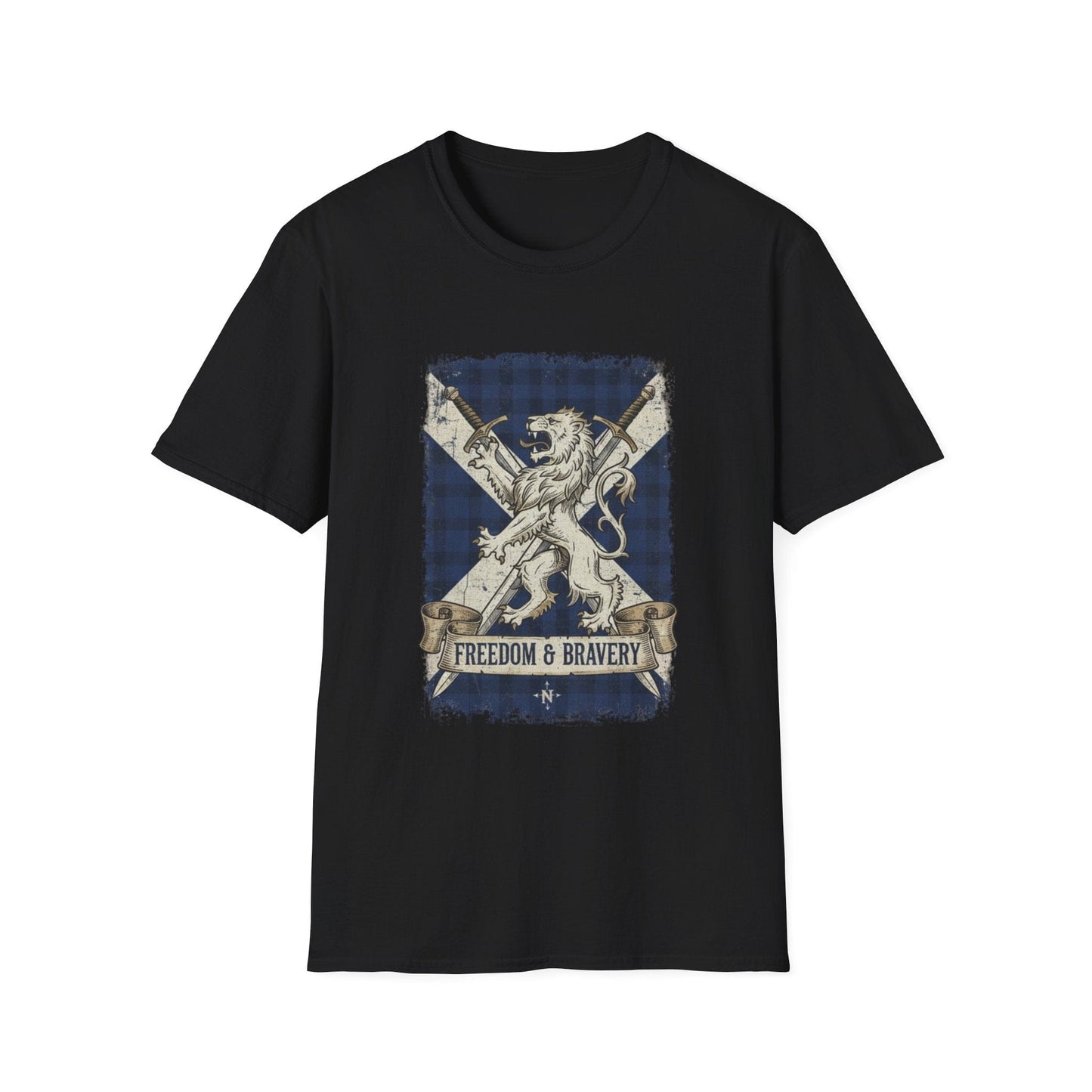 Freedom & Bravery Scottish Lion T-Shirt
