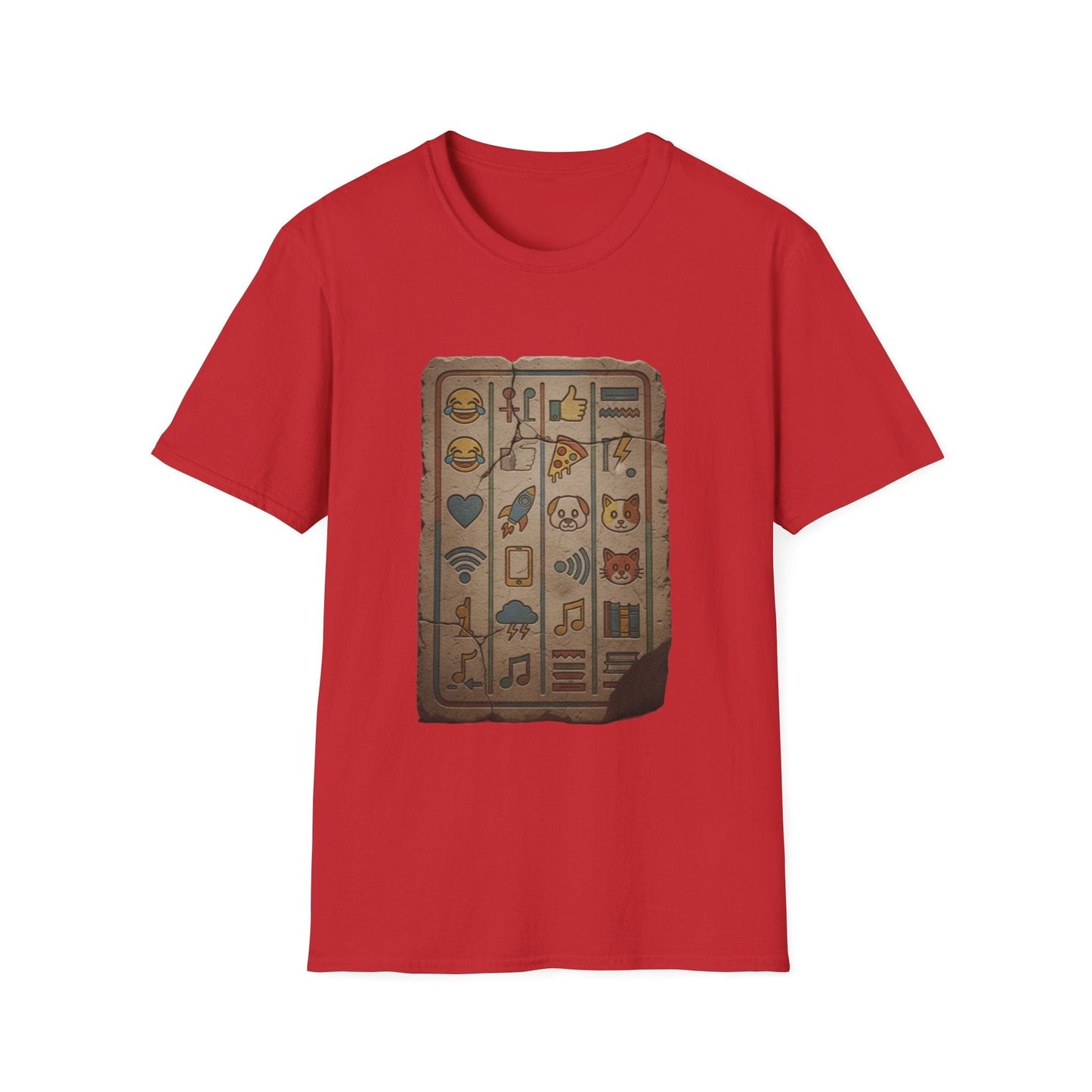 Decoding History: The Hieroglyphic Emoji "Ancient Text" T-Shirt - That Should Be on a T-Shirt