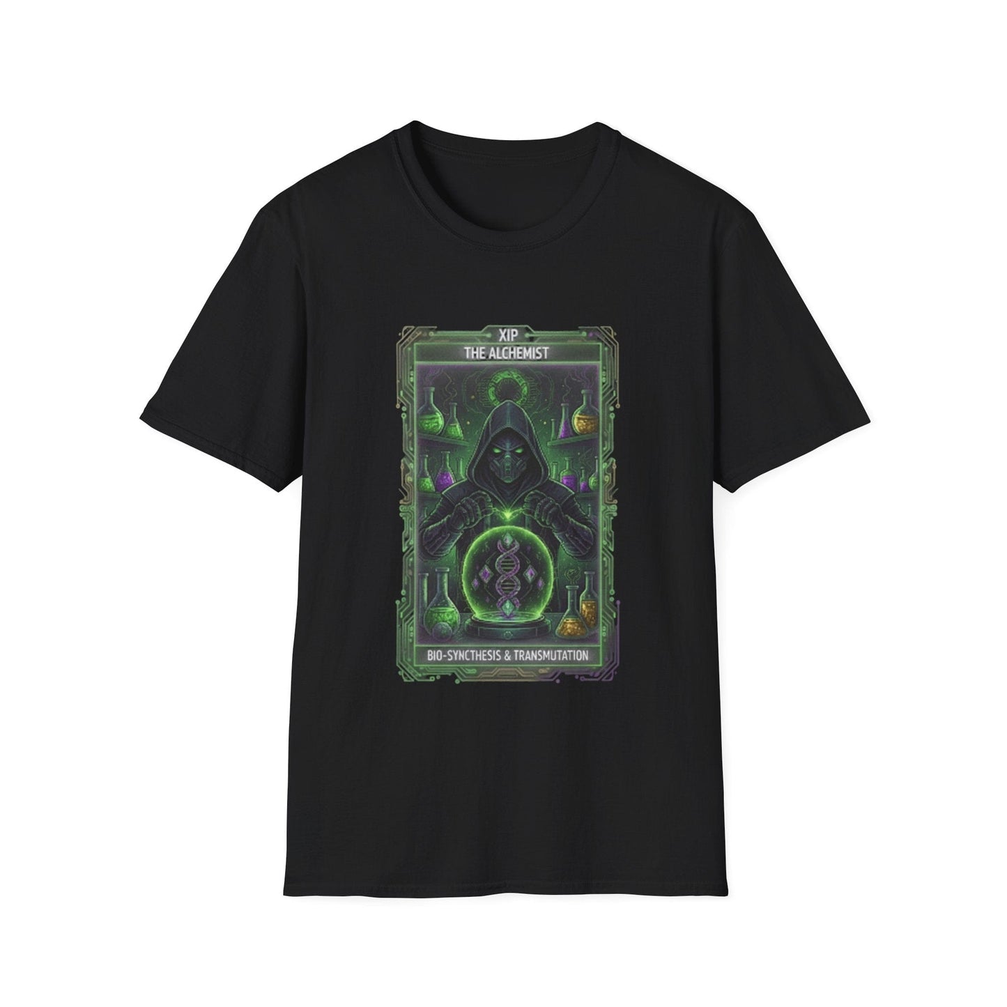XIP The Alchemist T-Shirt – Bio-Synthesis & Transmutation Sci-Fi Graphic Tee - That Should Be on a T-Shirt