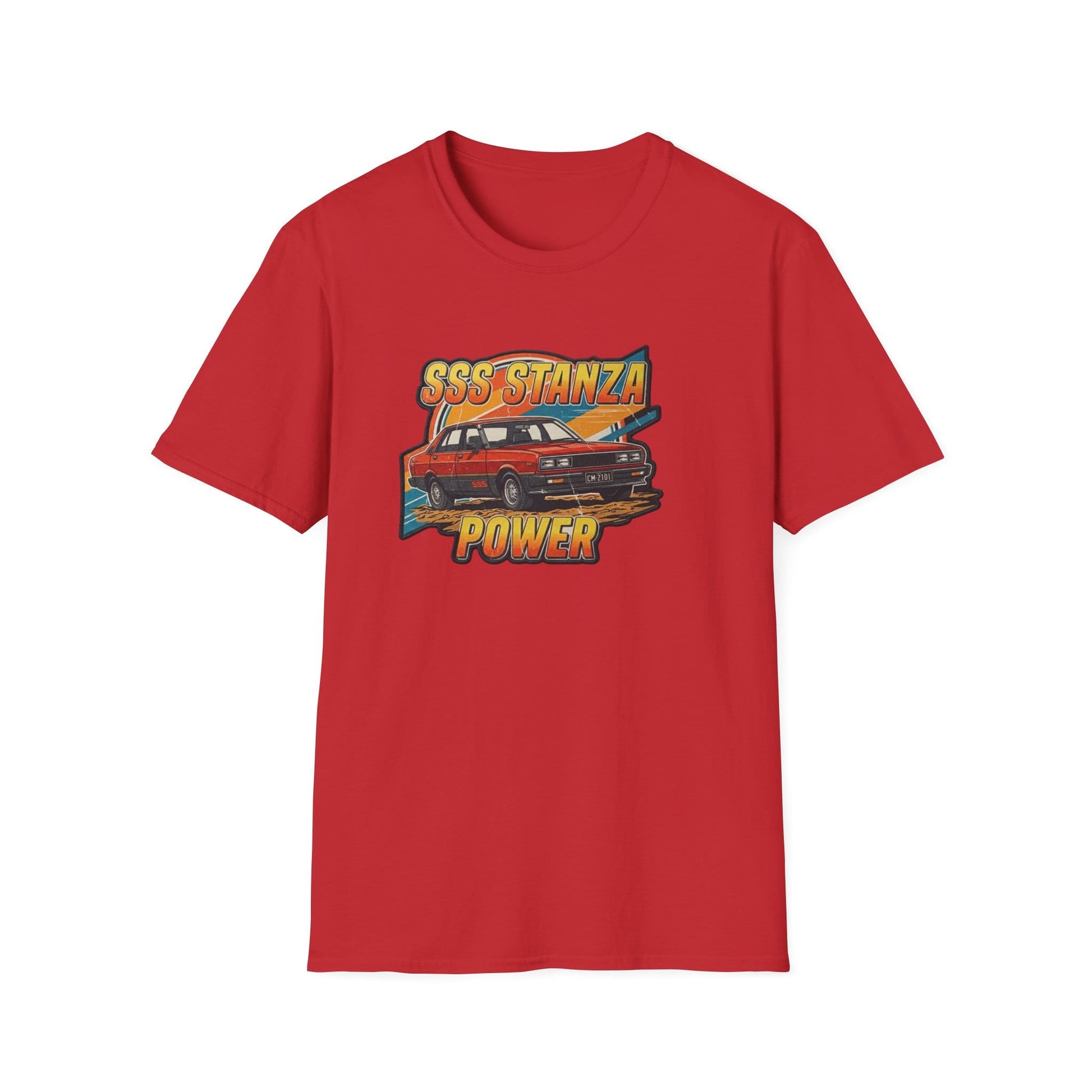 SSS Stanza Retro Car T-Shirt – Vintage Datsun Style Unisex Tee - That Should Be on a T-Shirt