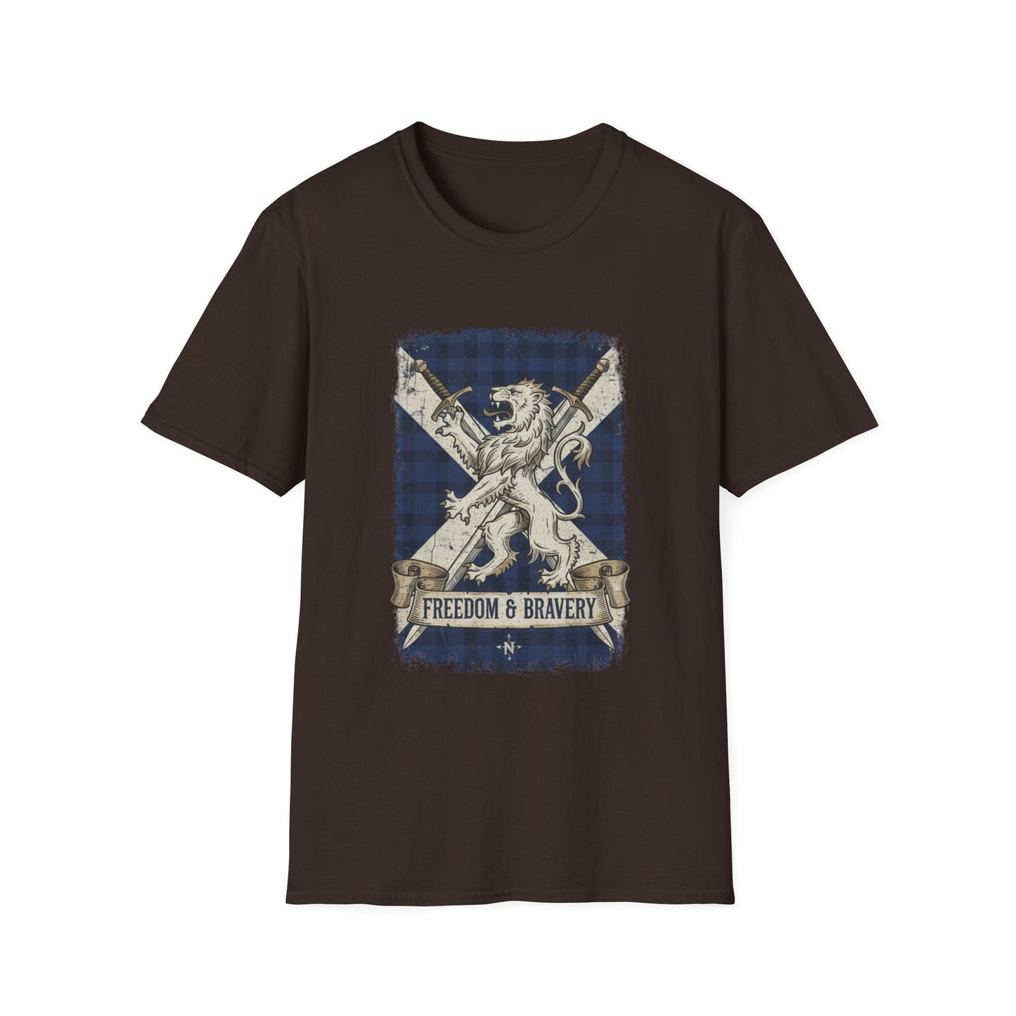 Freedom & Bravery Scottish Lion T-Shirt