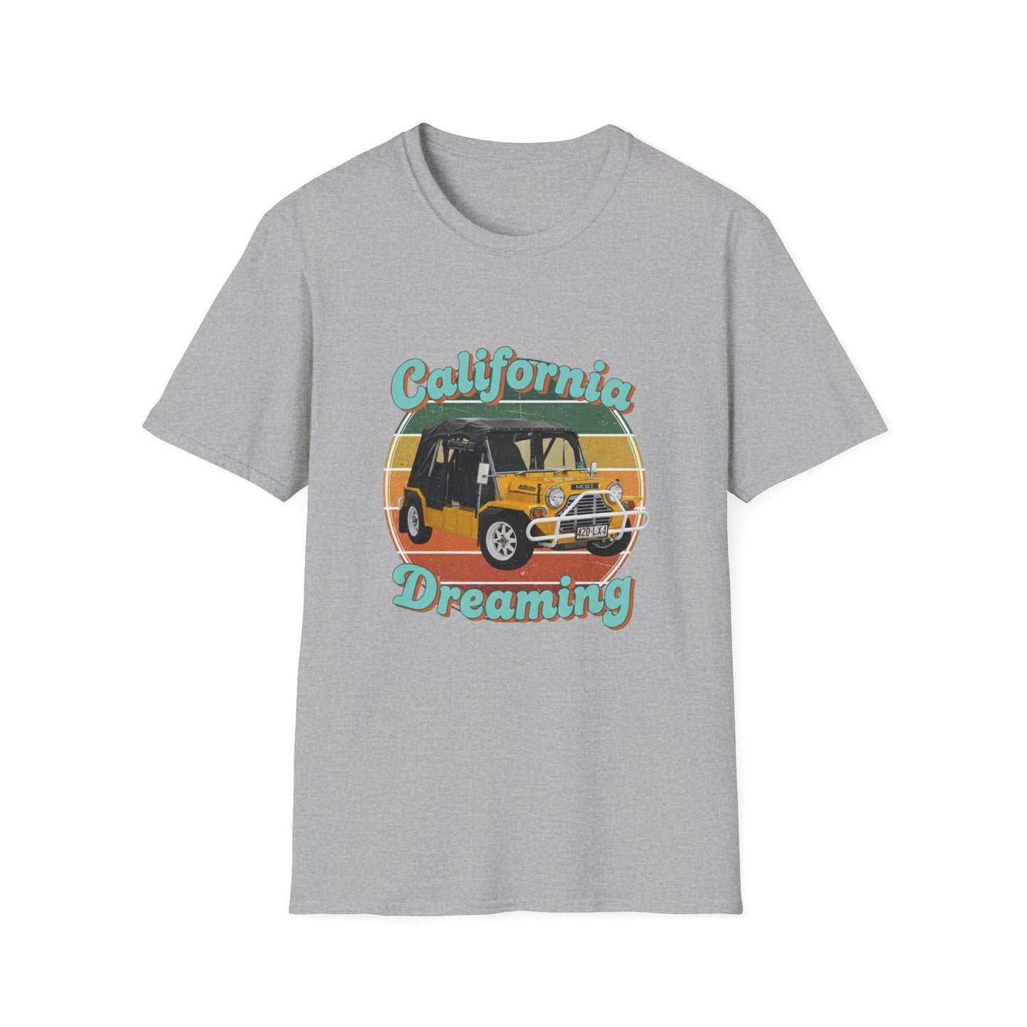 Retro California Dreaming Surf Tee - Vintage Moke Edition - That Should Be on a T-Shirt