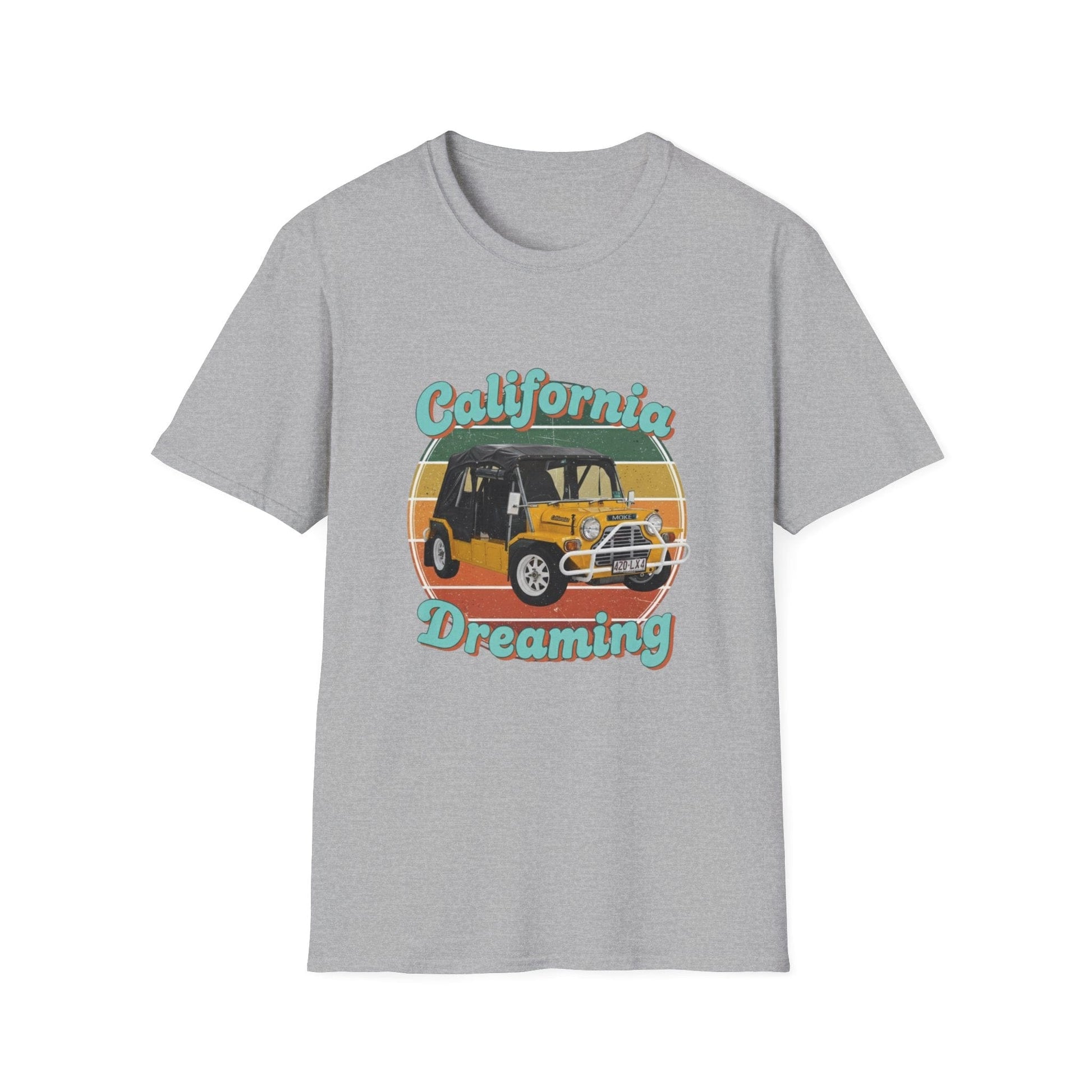Retro California Dreaming Surf Tee - Vintage Moke Edition - That Should Be on a T-Shirt