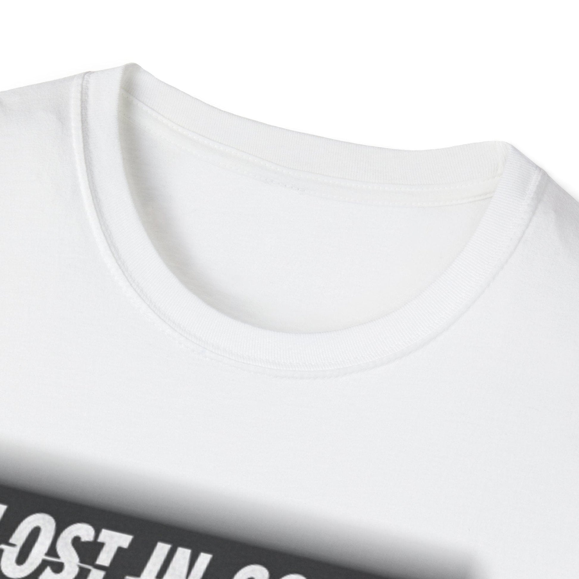 Lost in Sound Graphic Tee — Neon Cyberpunk Music Shirt - That Should Be on a T-Shirt