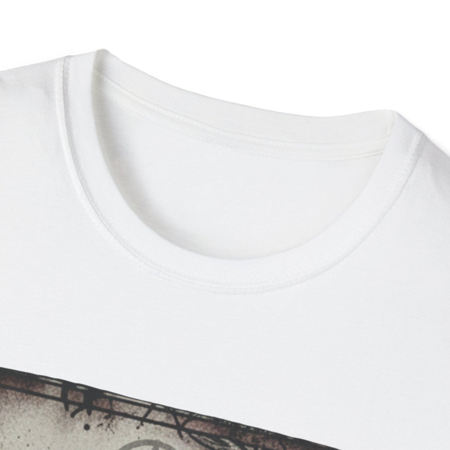 Dark Occult Ace of Spades Skull T-Shirt - Gothic Horror Playing Card Graphic Tee