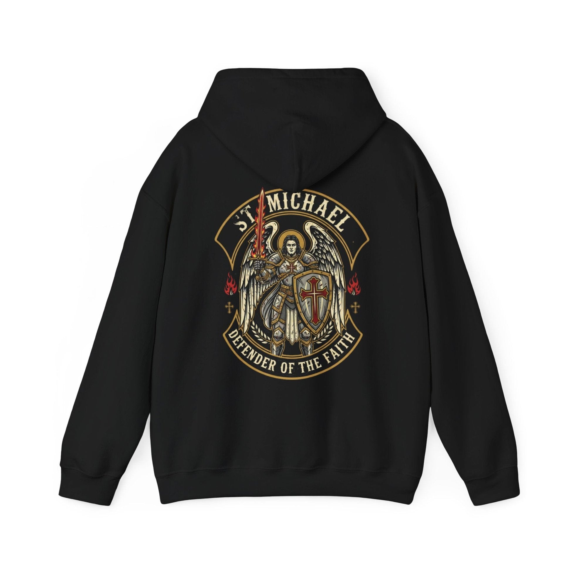 St. Michael Defender of the Faith Hoodie - That Should Be on a T-Shirt