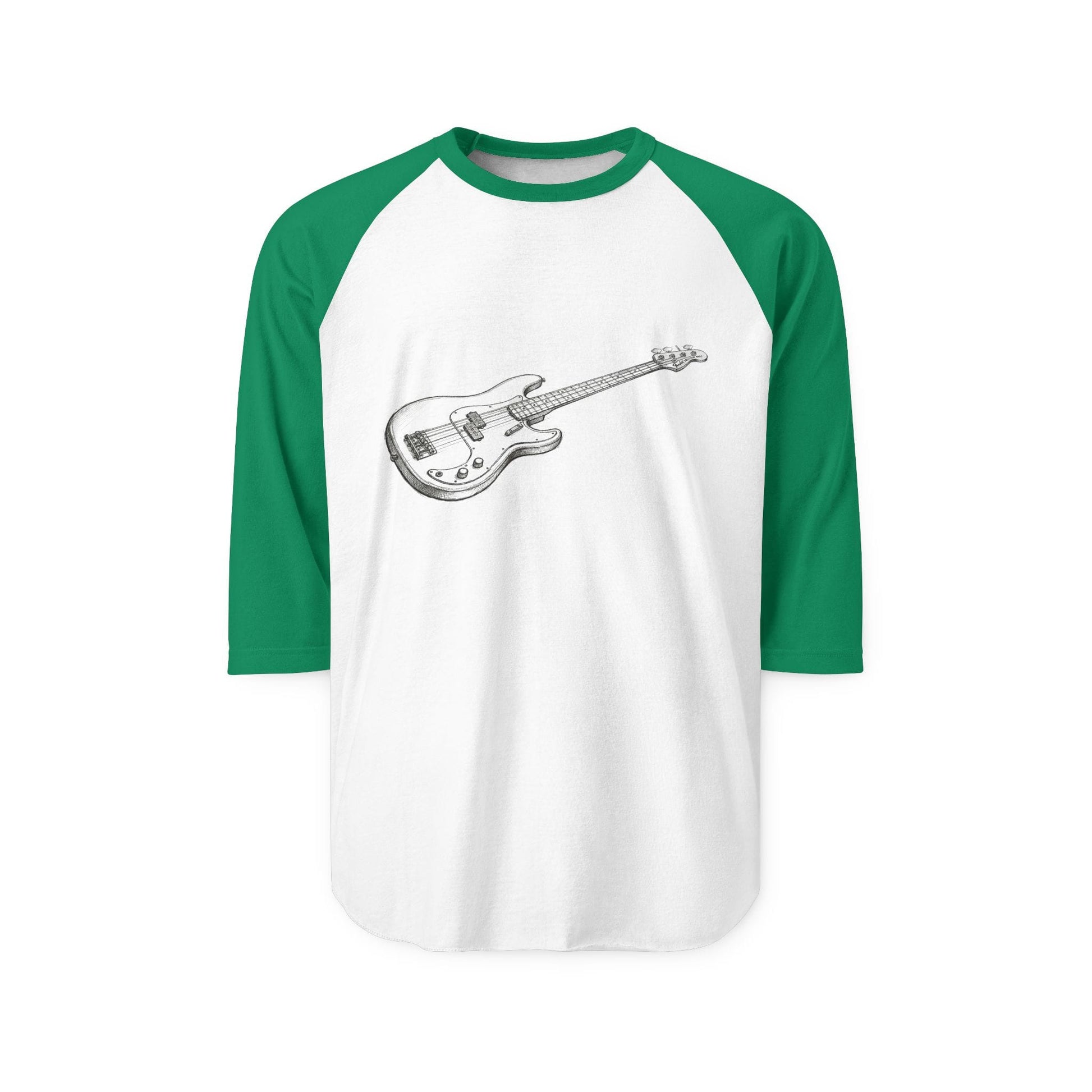 The Low-End Theory Bass Guitar Raglan Tee - That Should Be on a T-Shirt