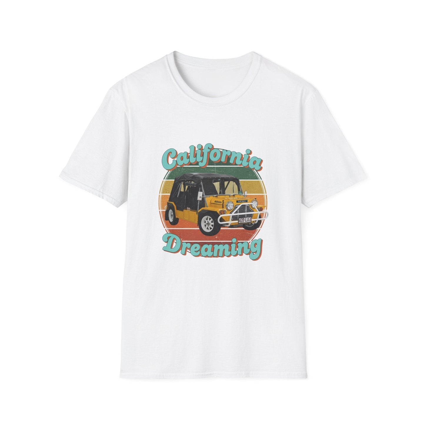 Retro California Dreaming Surf Tee - Vintage Moke Edition - That Should Be on a T-Shirt