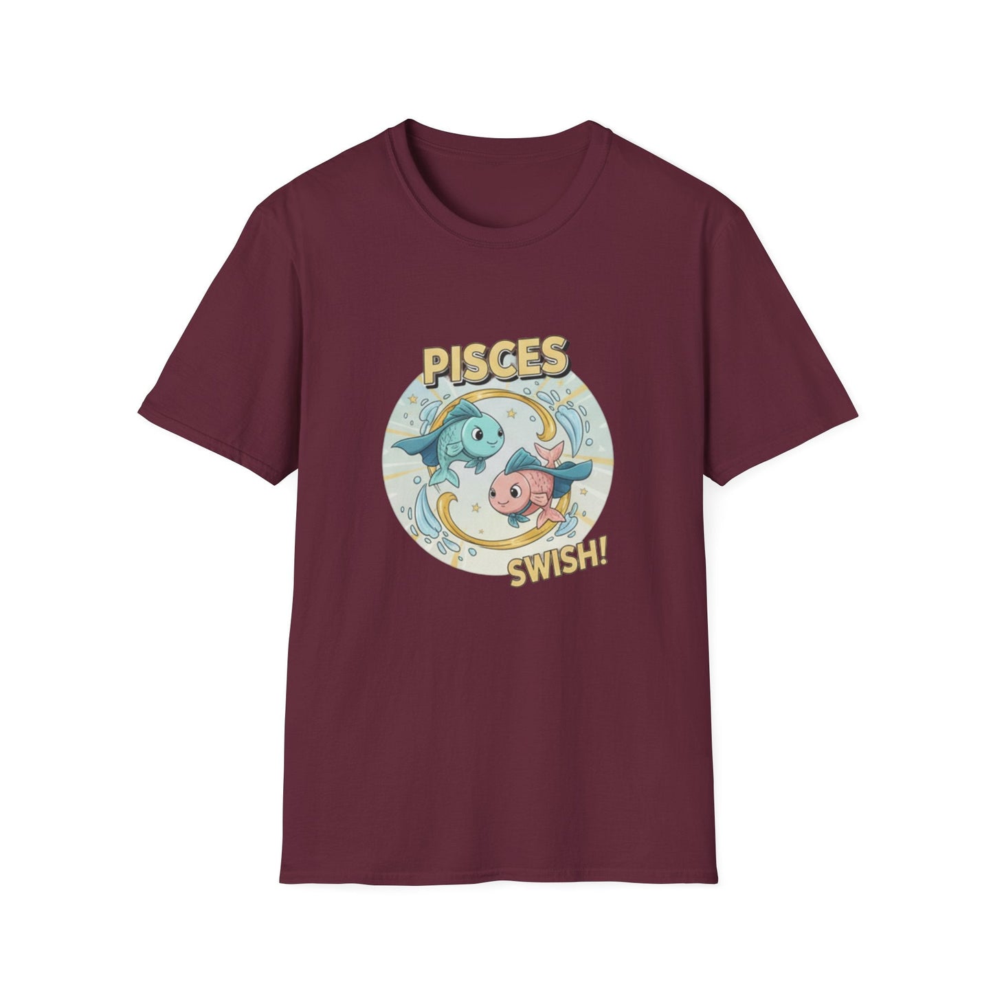 Pisces Zodiac T-Shirt — Cute  Superhero Horoscope Tee - That Should Be on a T-Shirt