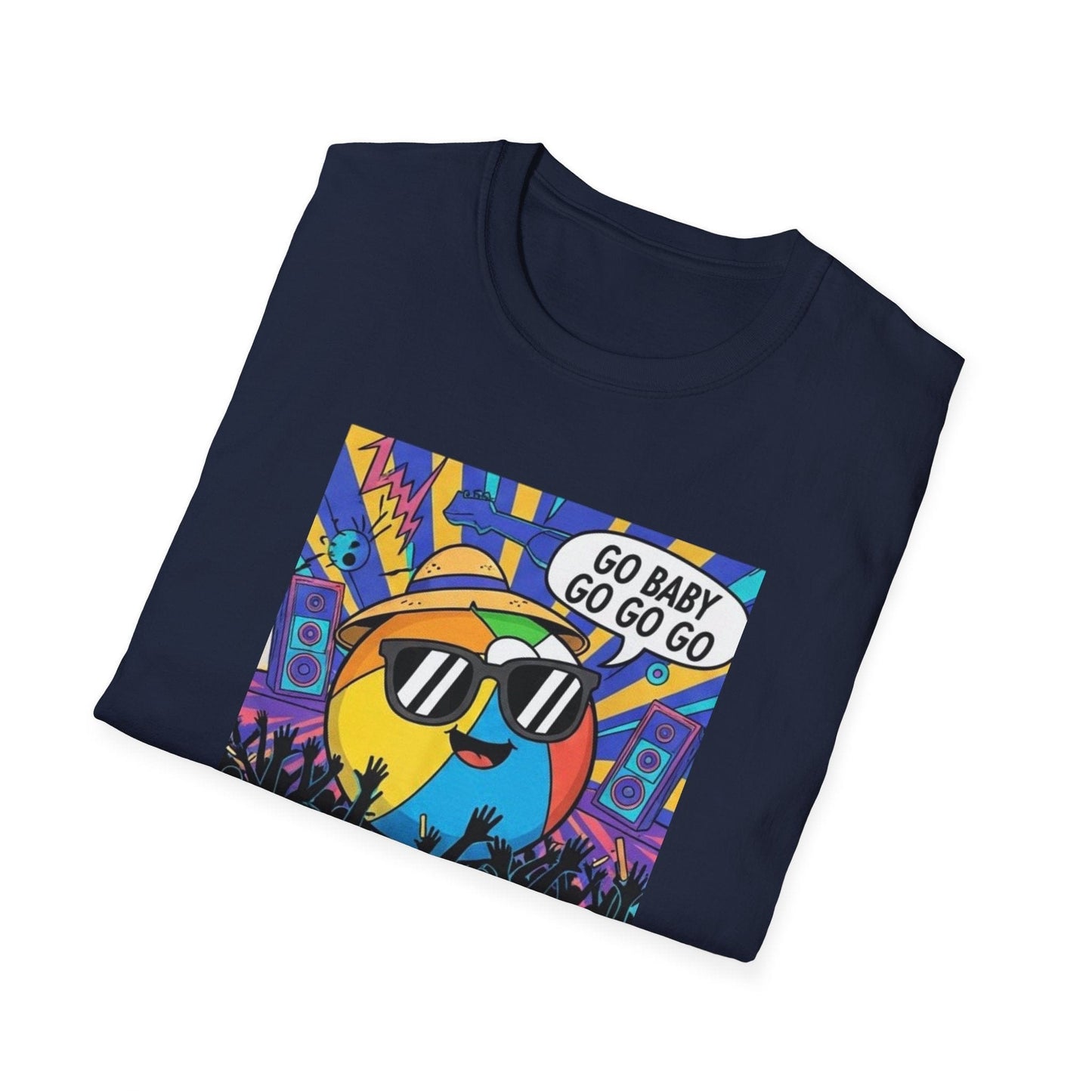 The Original "Go Baby Go Go Go" Beach Ball Guy Concert Tee