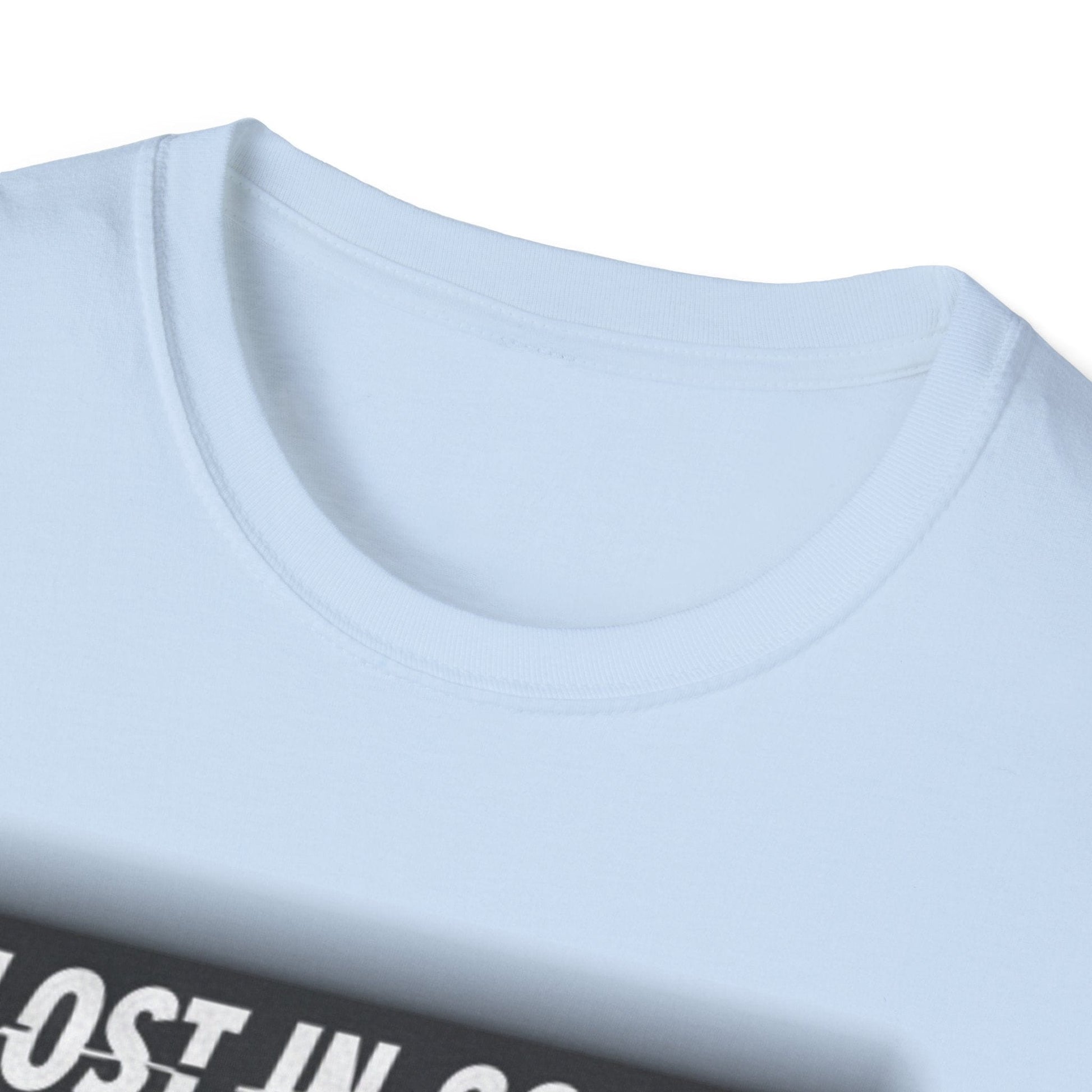 Lost in Sound Graphic Tee — Neon Cyberpunk Music Shirt - That Should Be on a T-Shirt