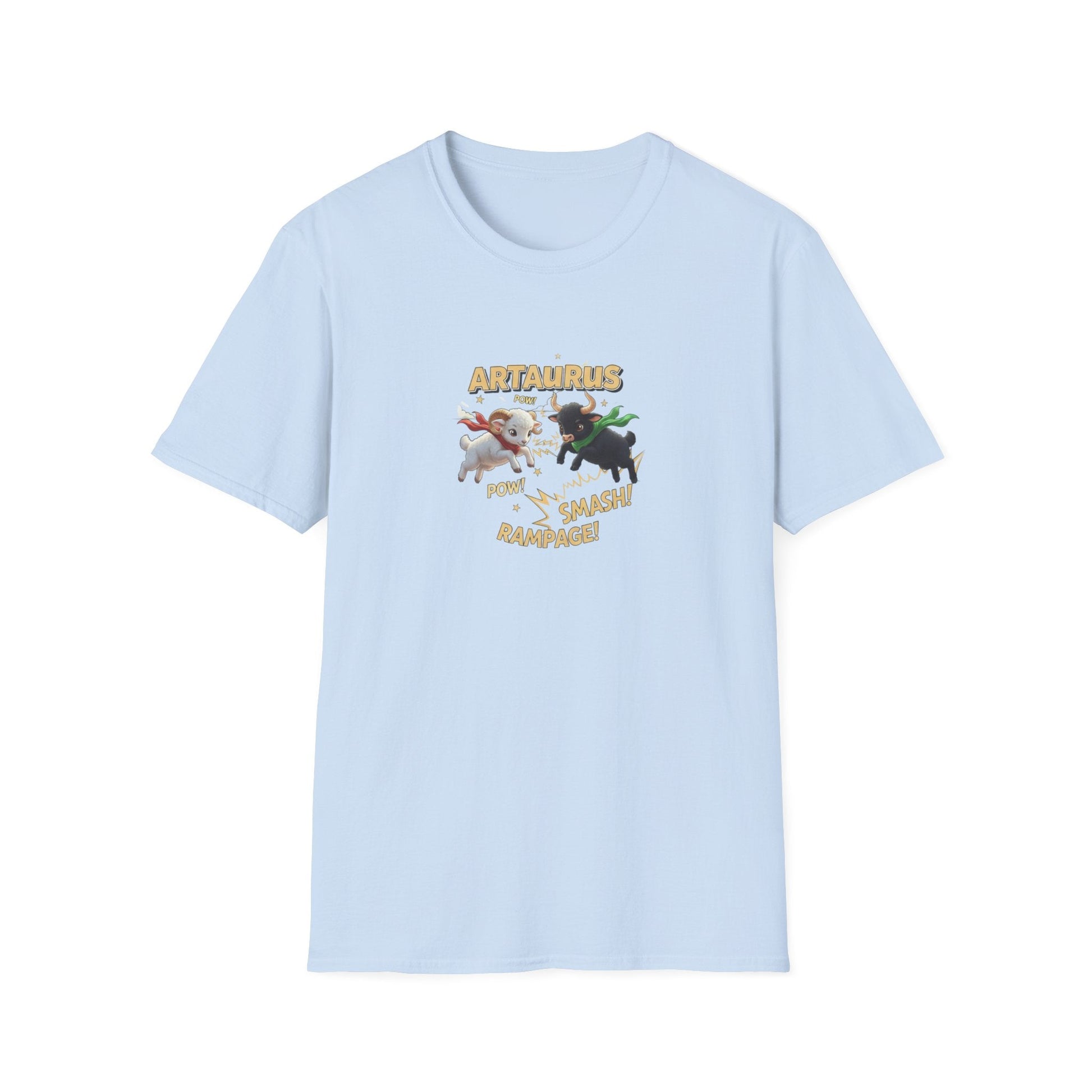 Artaurus “Rampage!” T-Shirt – Aries Taurus Cusp Zodiac Mashup Tee - That Should Be on a T-Shirt