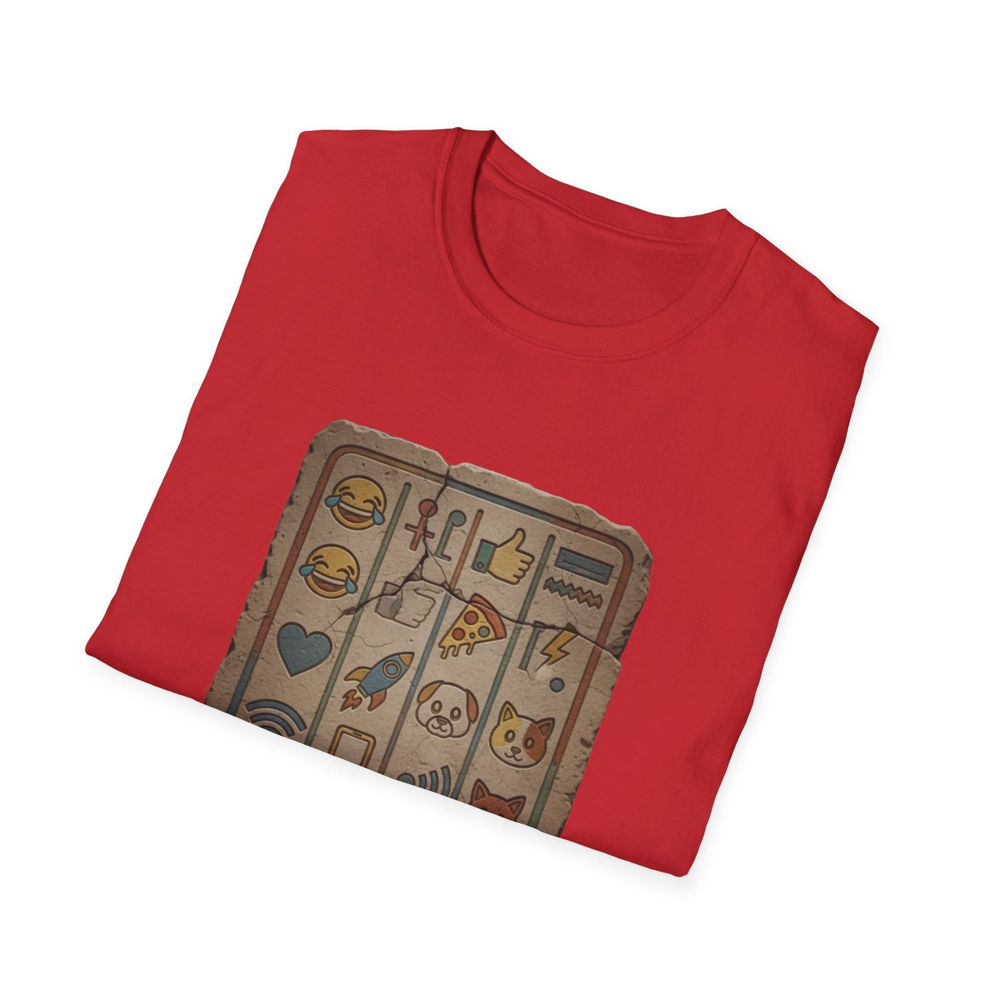 Decoding History: The Hieroglyphic Emoji "Ancient Text" T-Shirt - That Should Be on a T-Shirt