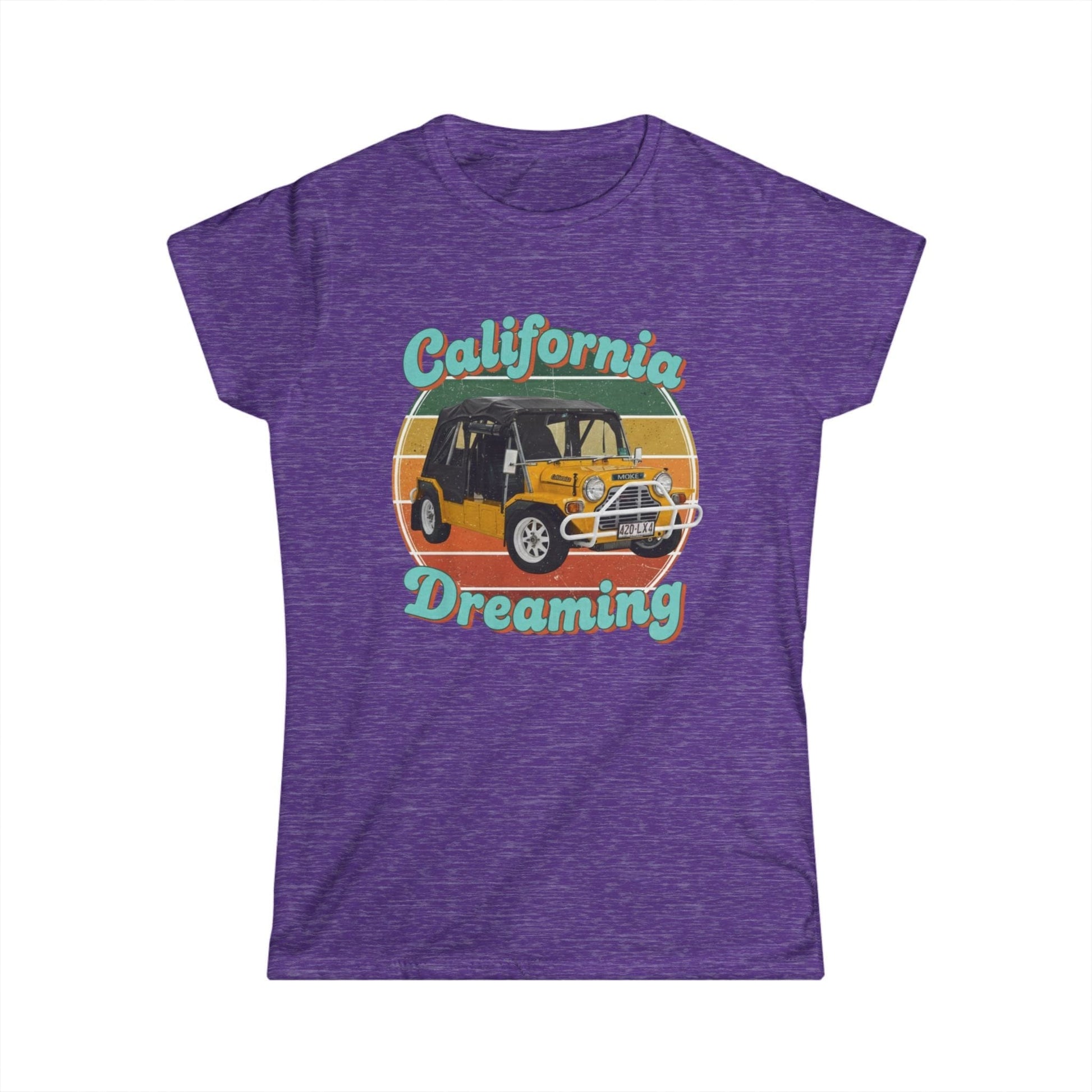 California Dreaming Tee — Vintage Surf Moke Women’s Shirt - That Should Be on a T-Shirt