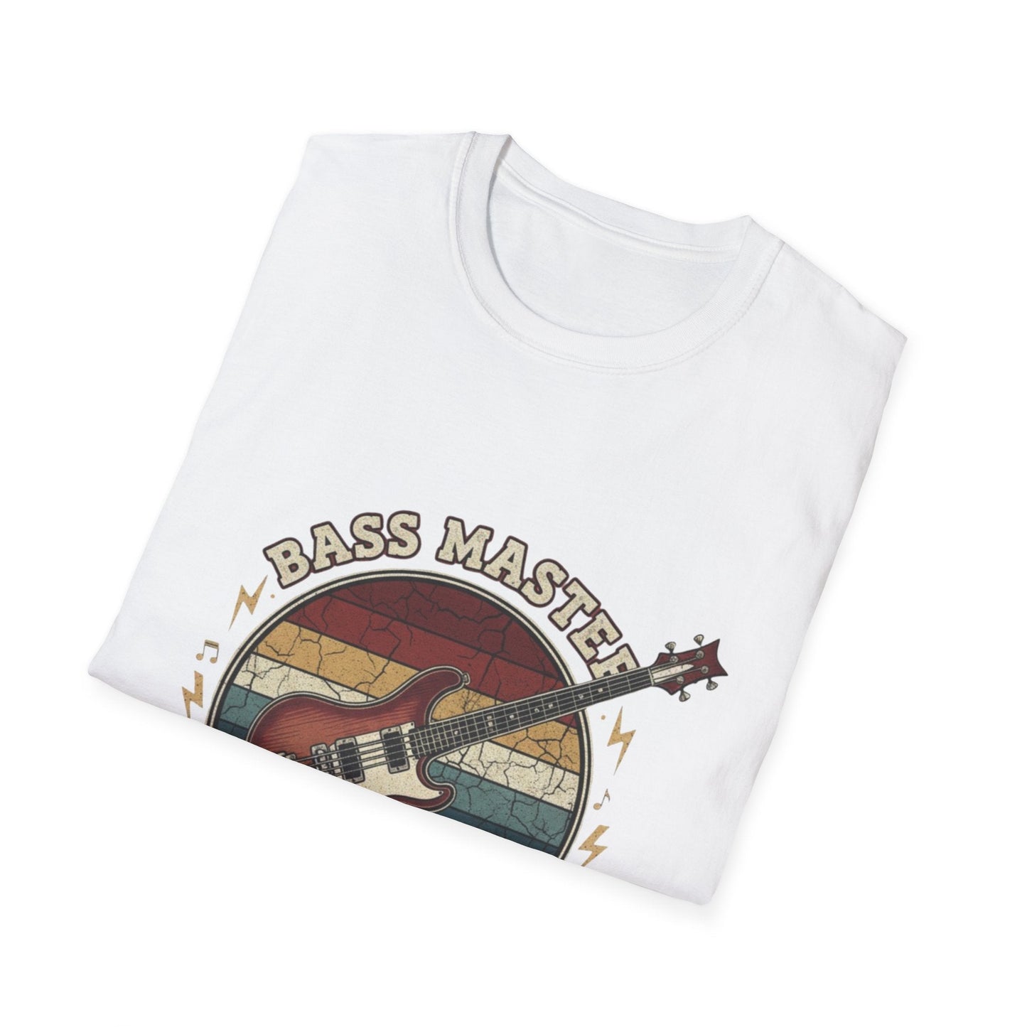 Vintage Bass Master "Low Frequency" T-Shirt - Retro Musician Tee