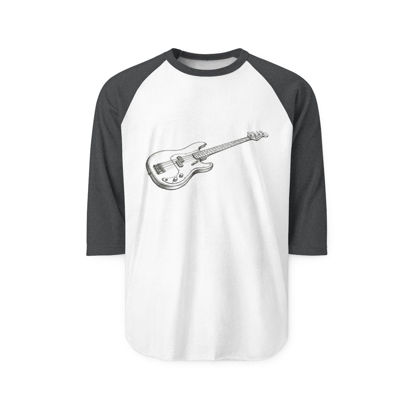 The Low-End Theory Bass Guitar Raglan Tee - That Should Be on a T-Shirt