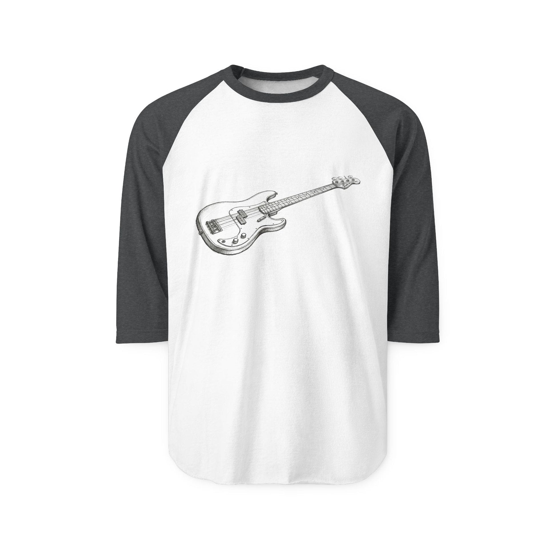 The Low-End Theory Bass Guitar Raglan Tee - That Should Be on a T-Shirt