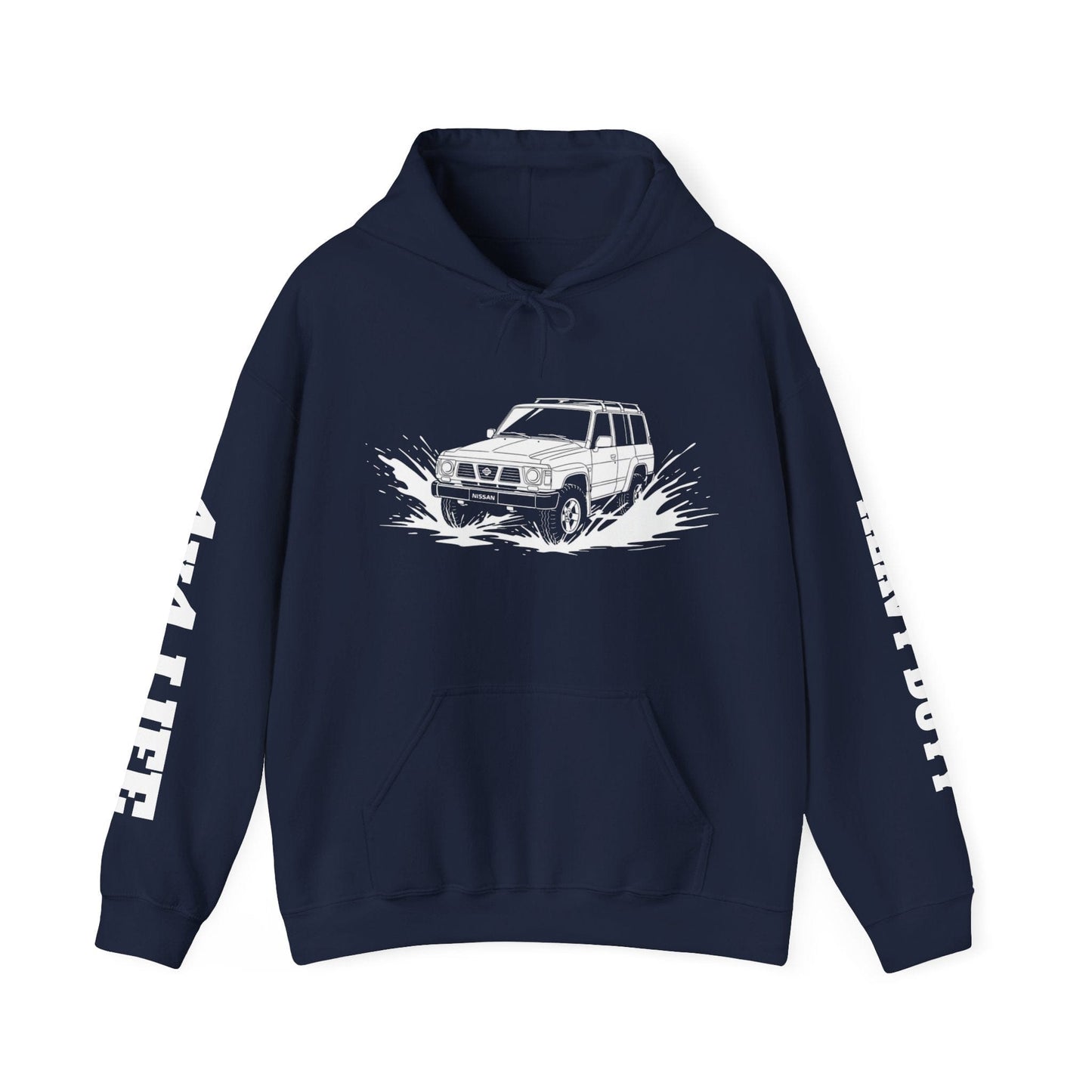 Classic 4x4 "Mud Runner" Hoodie - Nissan Patrol Edition