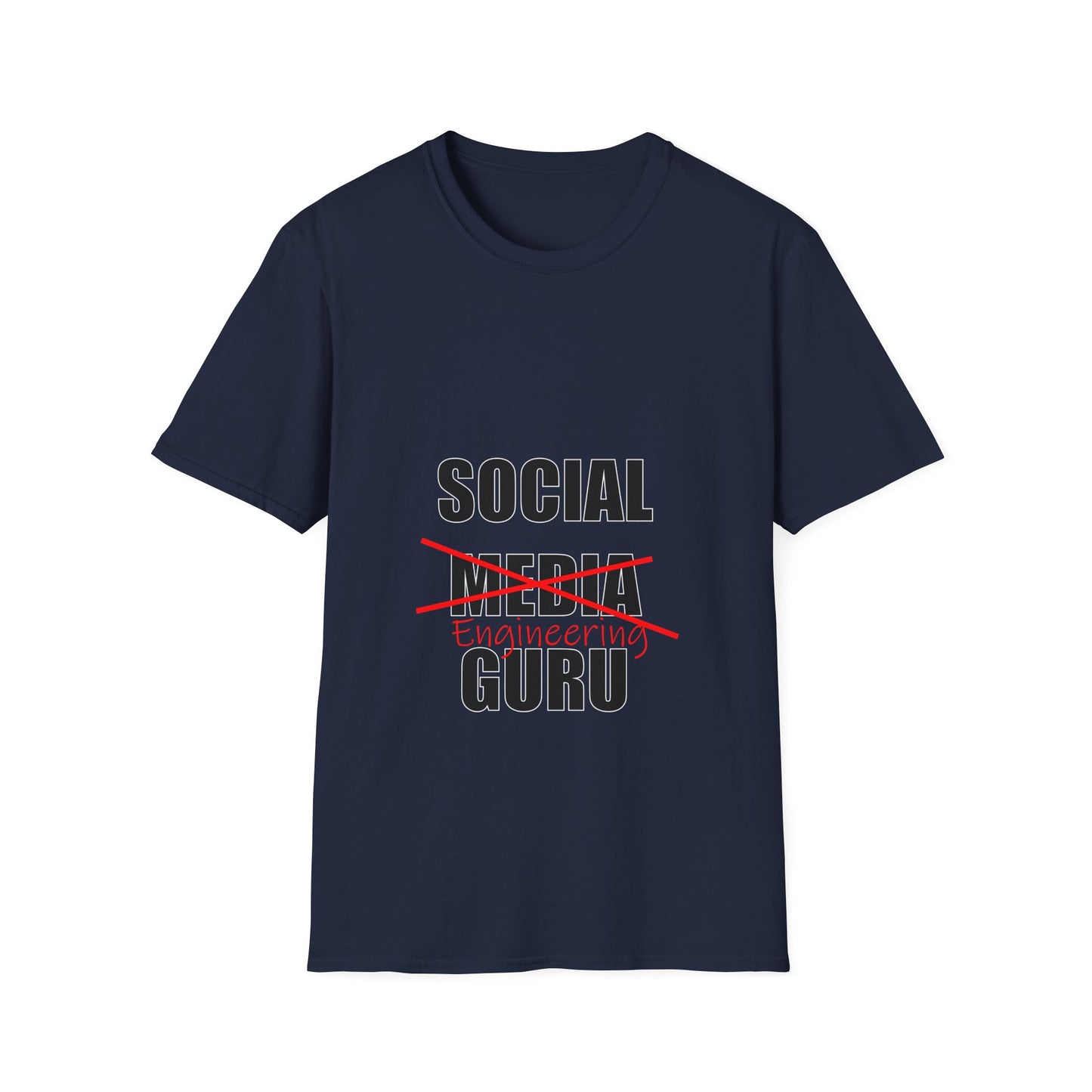Social Media Engineer Unisex T-Shirt, Funny Graphic Tee, Gift for Tech Lovers - That Should Be on a T-Shirt