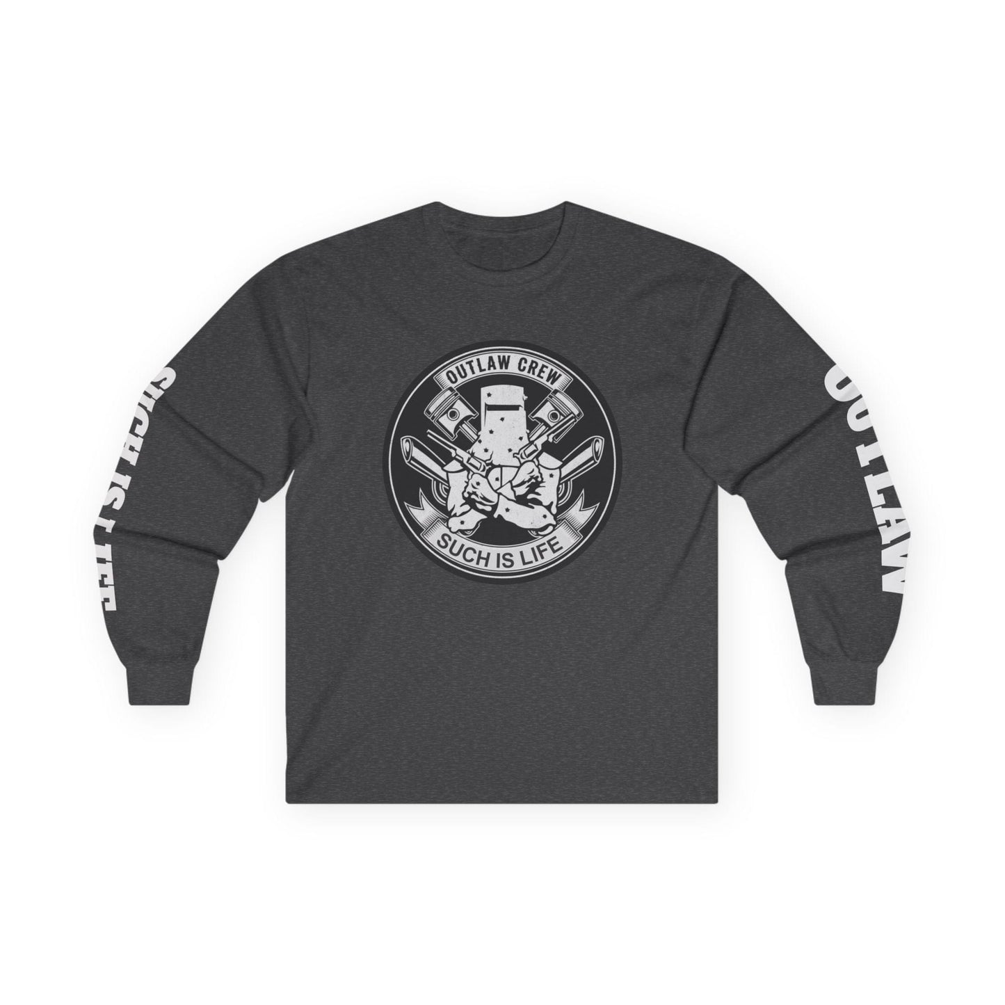 Ned Kelly "Such Is Life" Long Sleeve Tee | Outlaw Crew Biker Edition