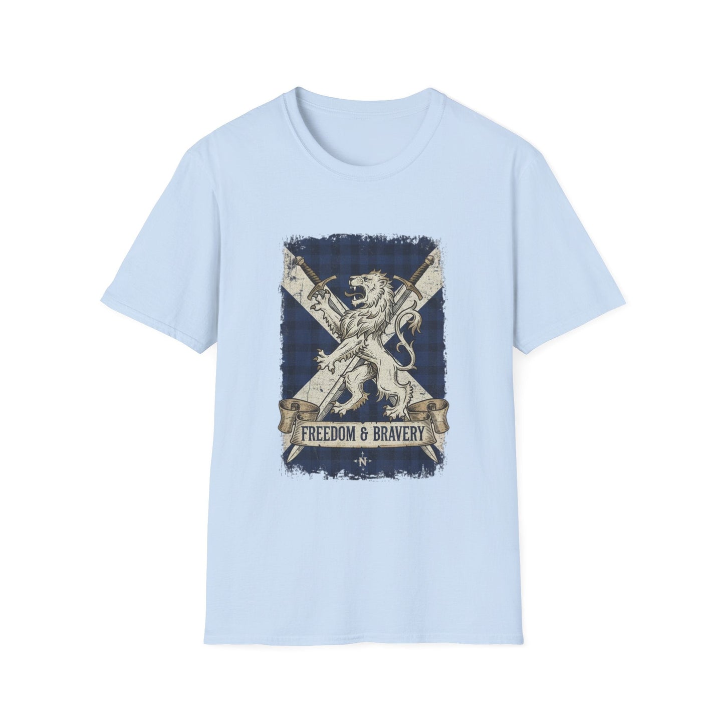 Freedom & Bravery Scottish Lion T-Shirt