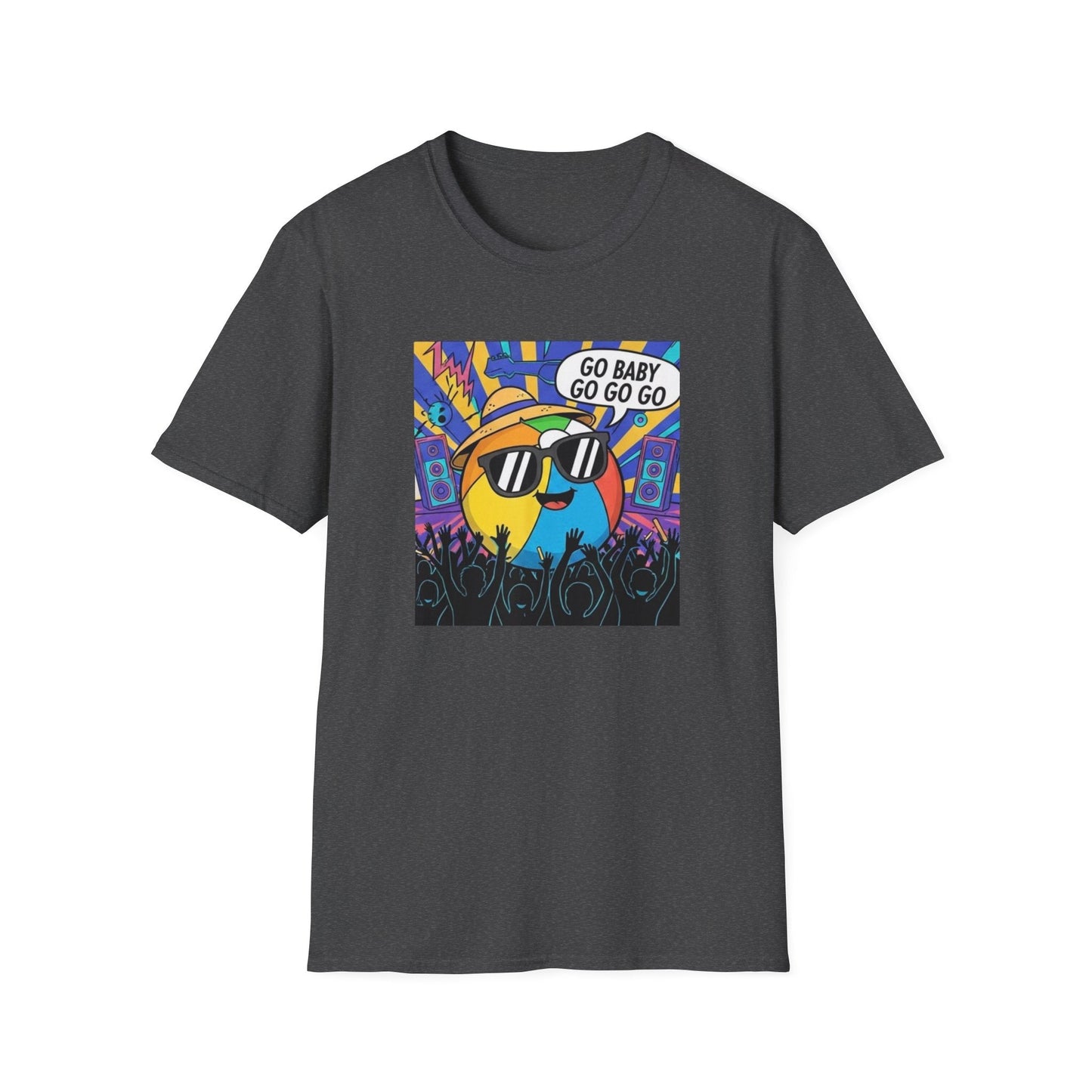 The Original "Go Baby Go Go Go" Beach Ball Guy Concert Tee