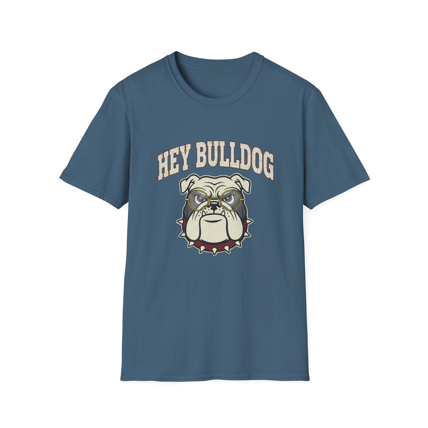 Hey Bulldog T-Shirt – Vintage Bulldog Graphic Tee for Dog Lovers - That Should Be on a T-Shirt