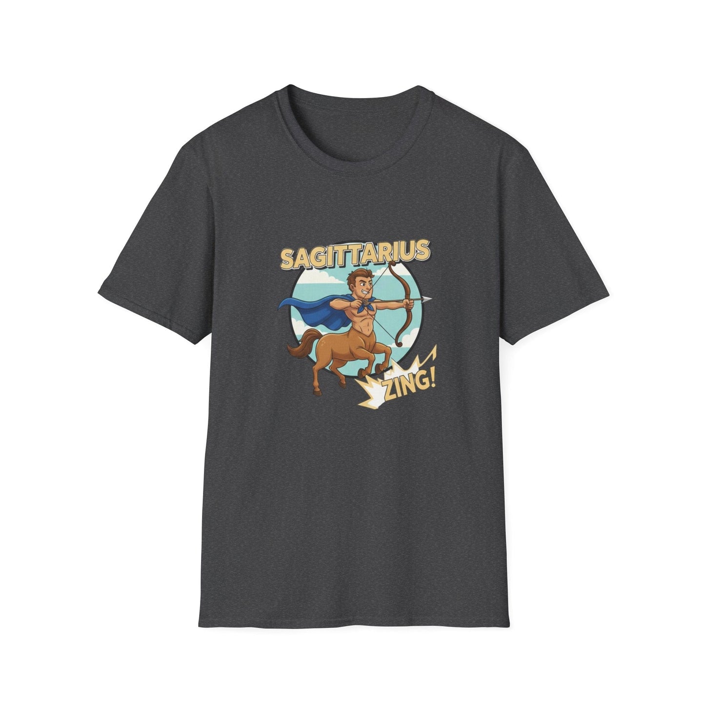 Sagittarius Zodiac T-Shirt — Cute Superhero Horoscope Tee - That Should Be on a T-Shirt