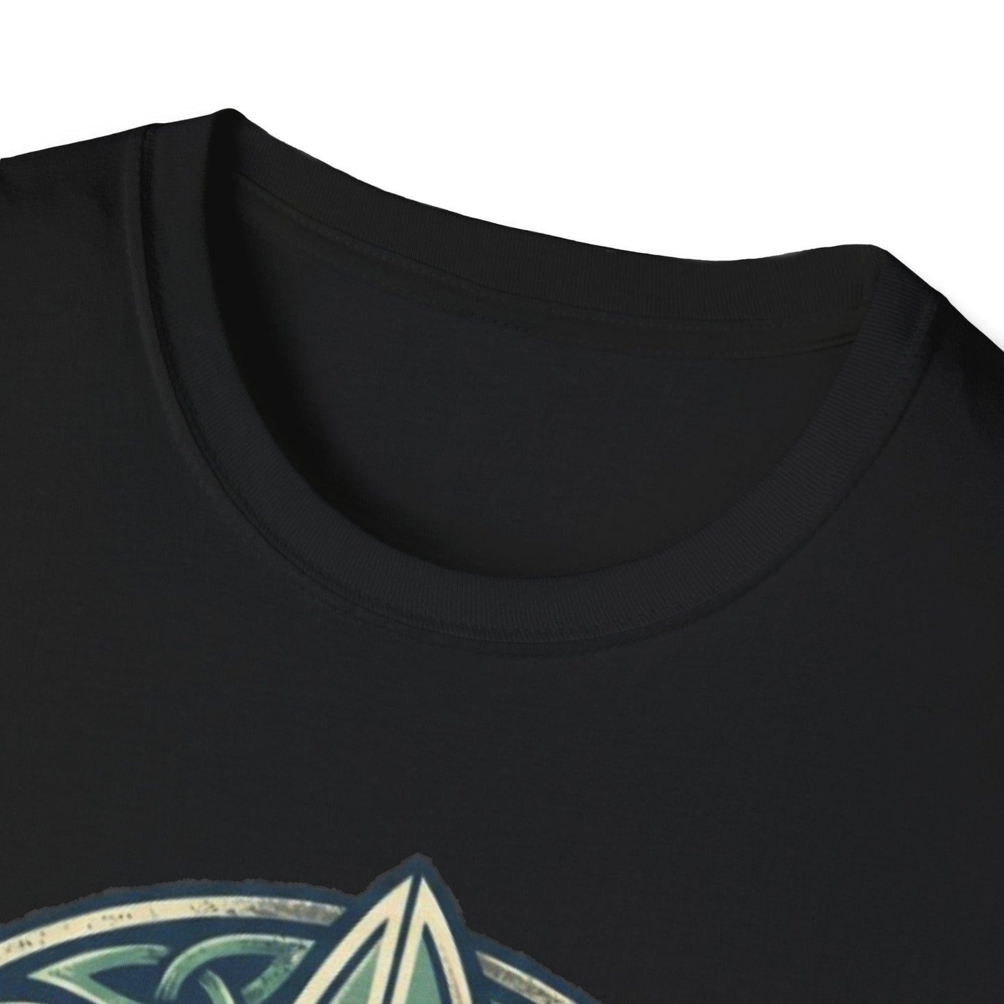 Celtic Tide: Ancient Surf & Knotwork Graphic T-Shirt